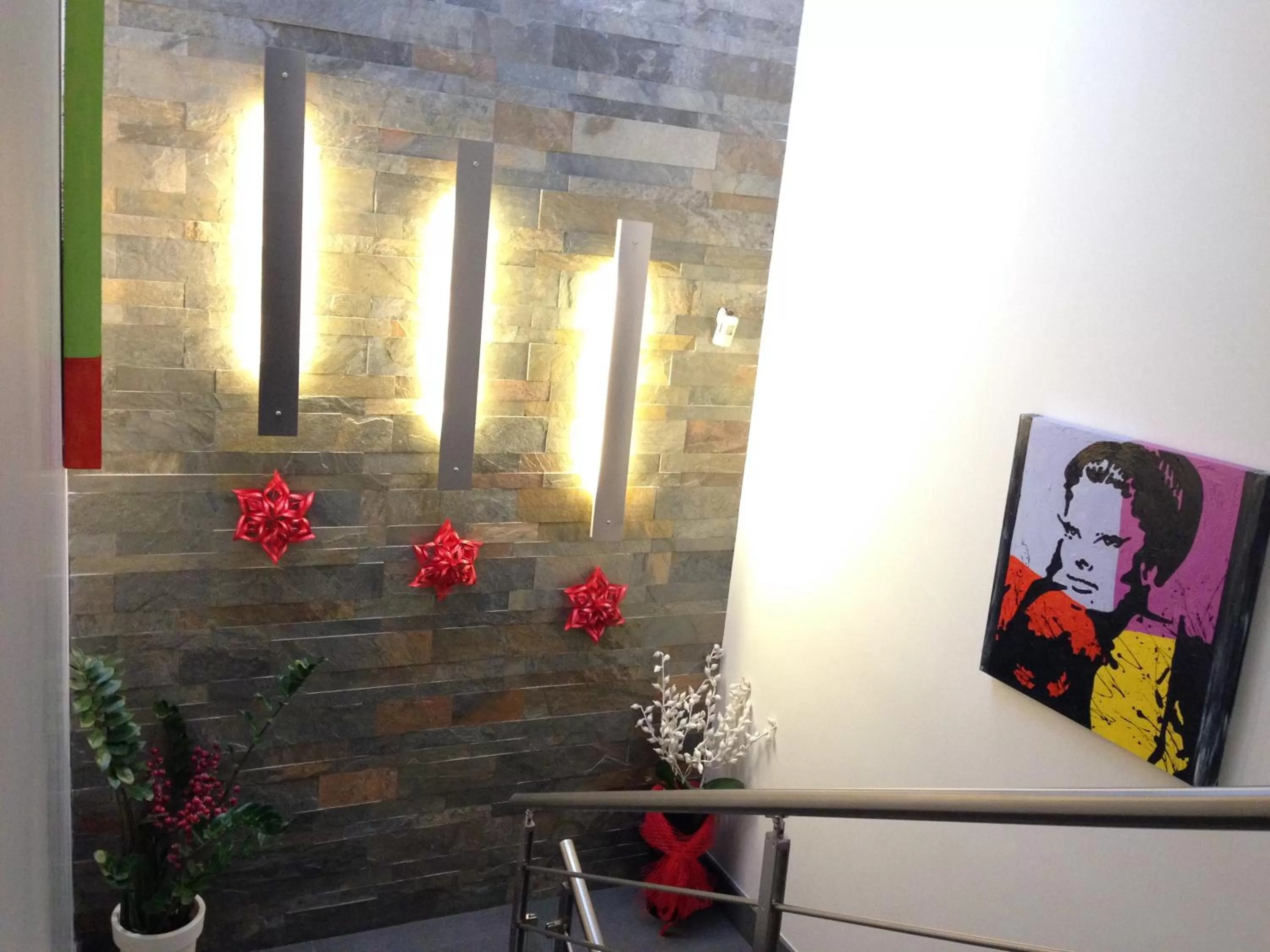 Decorative detail in Hotel Visagi