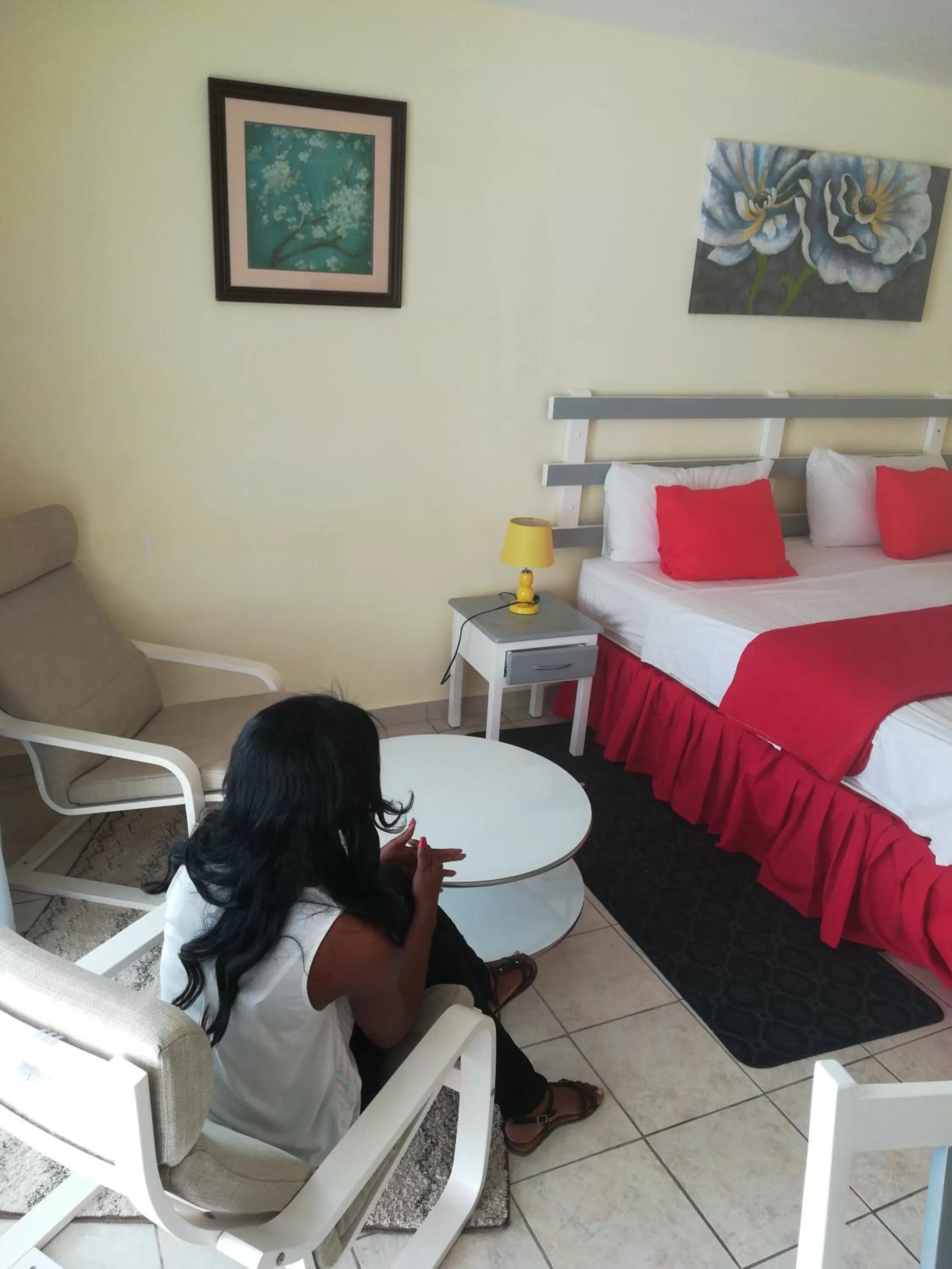 Bed in Costarena Beach Hotel