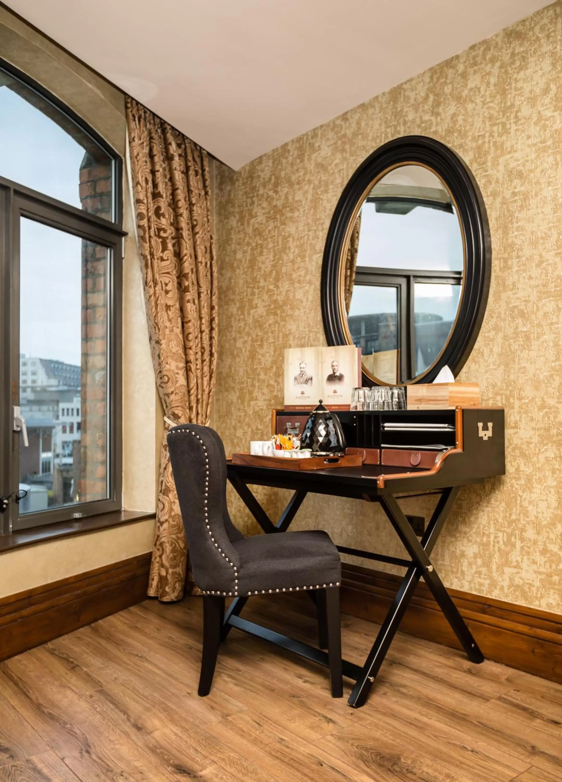 Decorative detail in The Shankly Hotel