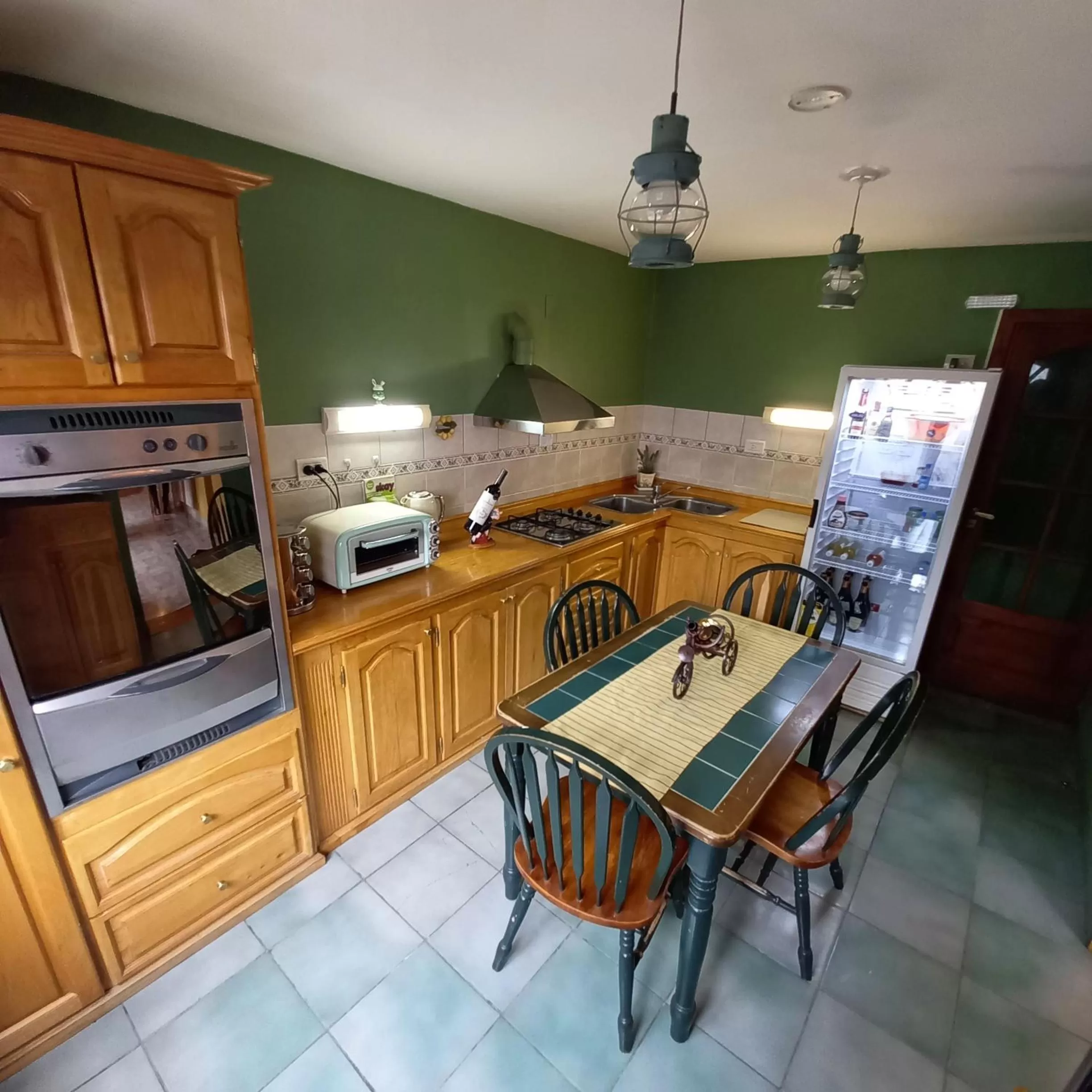 Communal kitchen in Mysten Kepen B&B