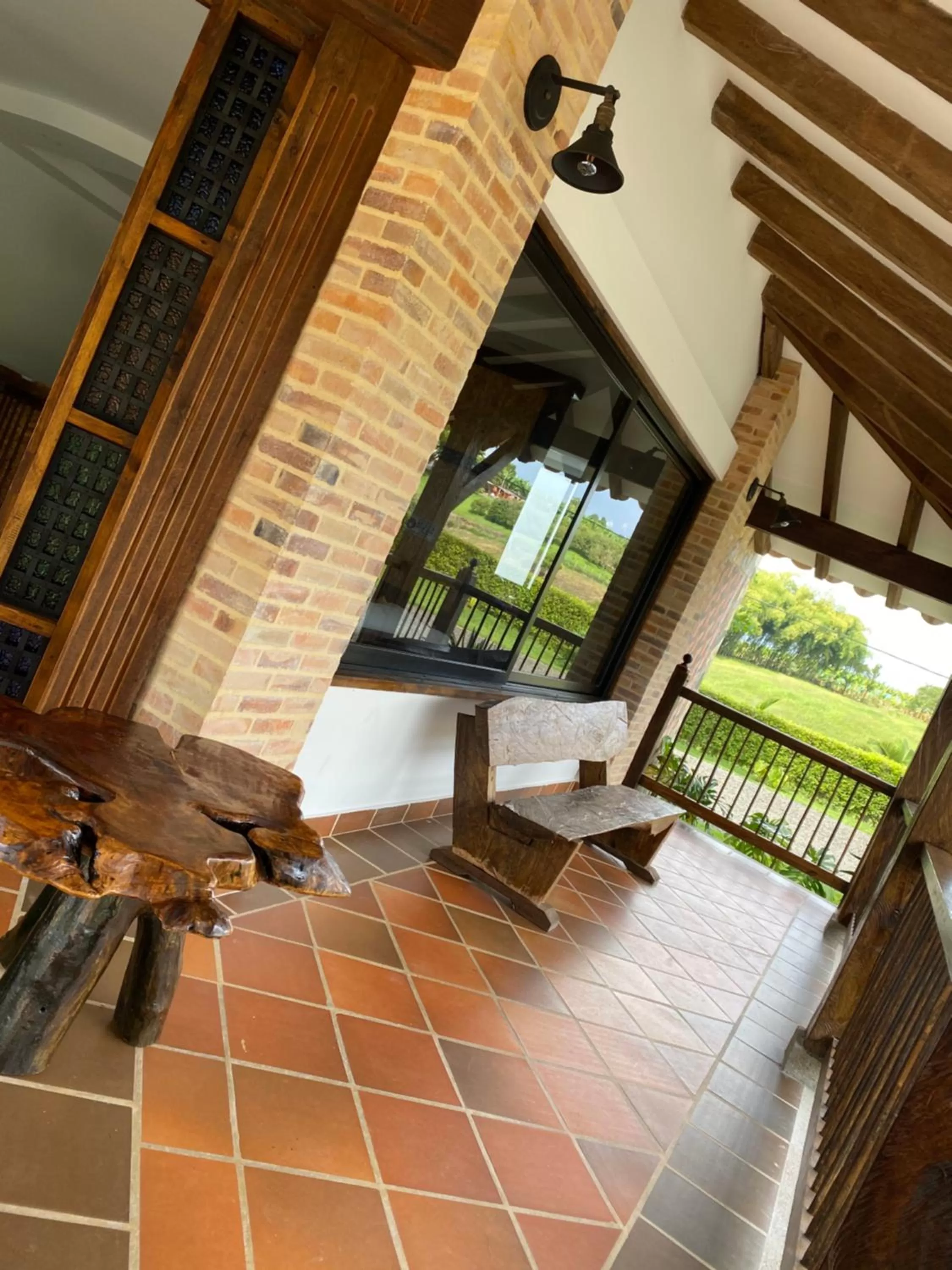 Lobby or reception in La Victoria Hotel Campestre