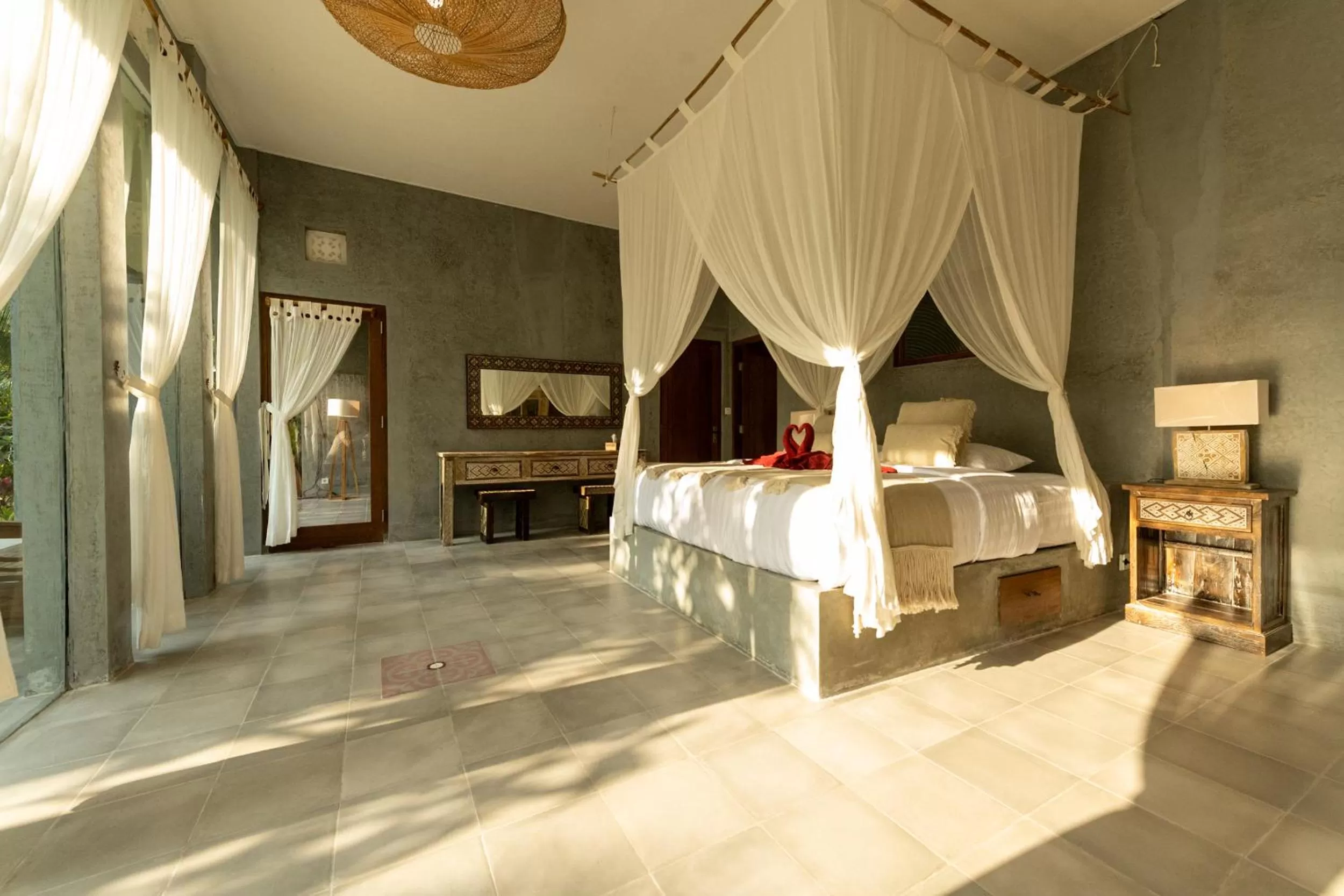 Photo of the whole room, Bed in Tanah Damai Hotel