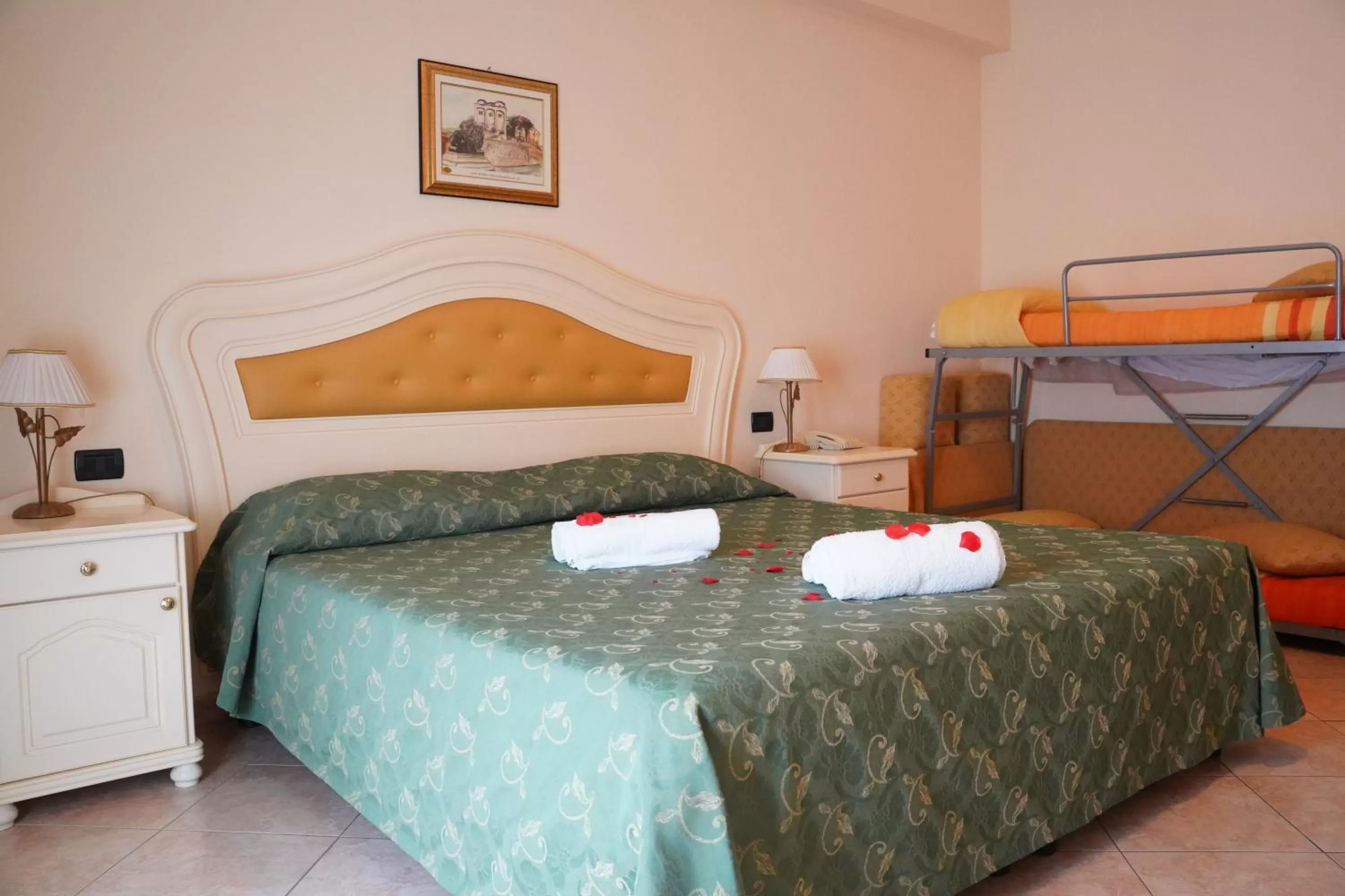 Bedroom, Bed in Hotel Roscianum Welness SPA