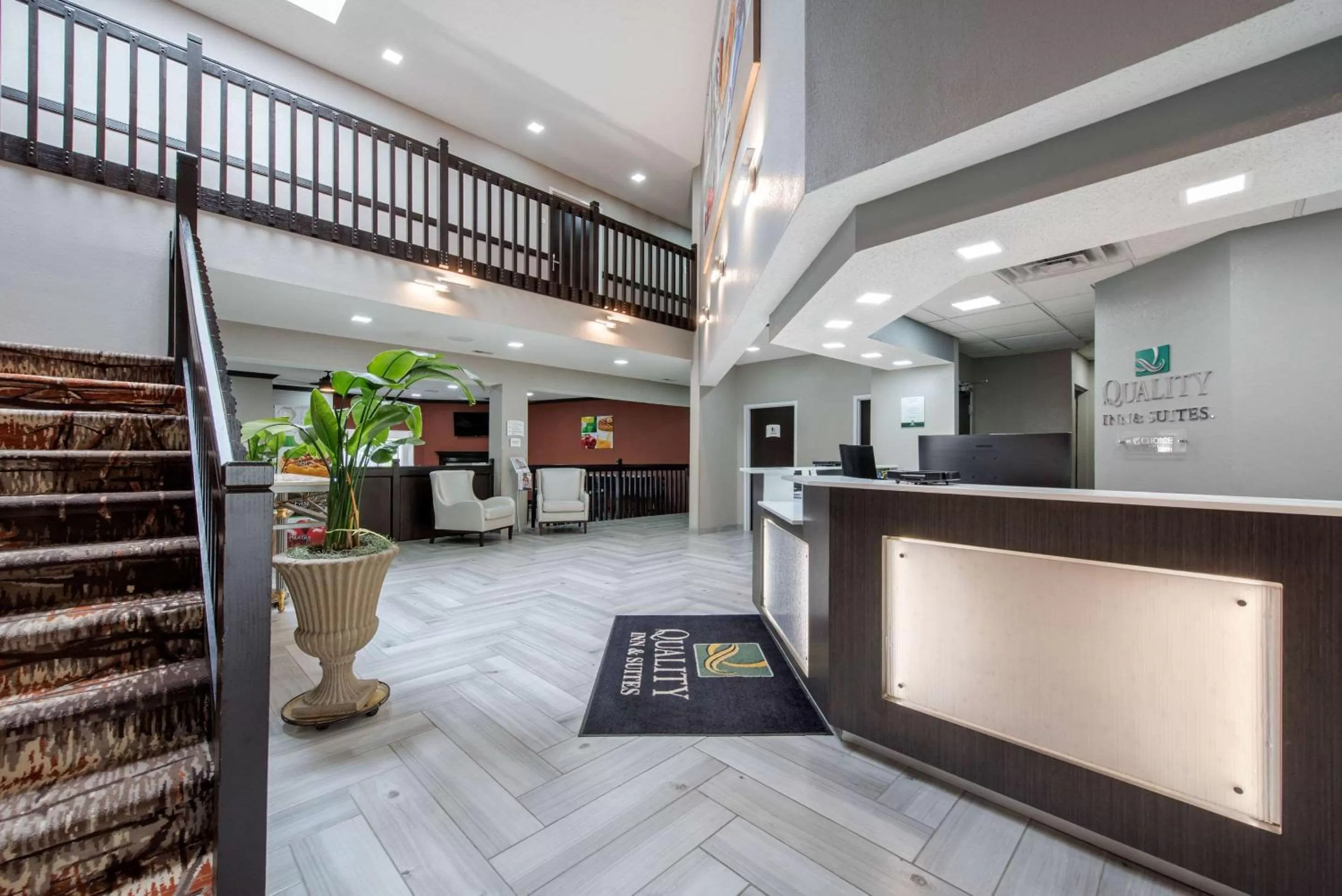 Lobby or reception in Quality Inn & Suites Brownsburg - Indianapolis West