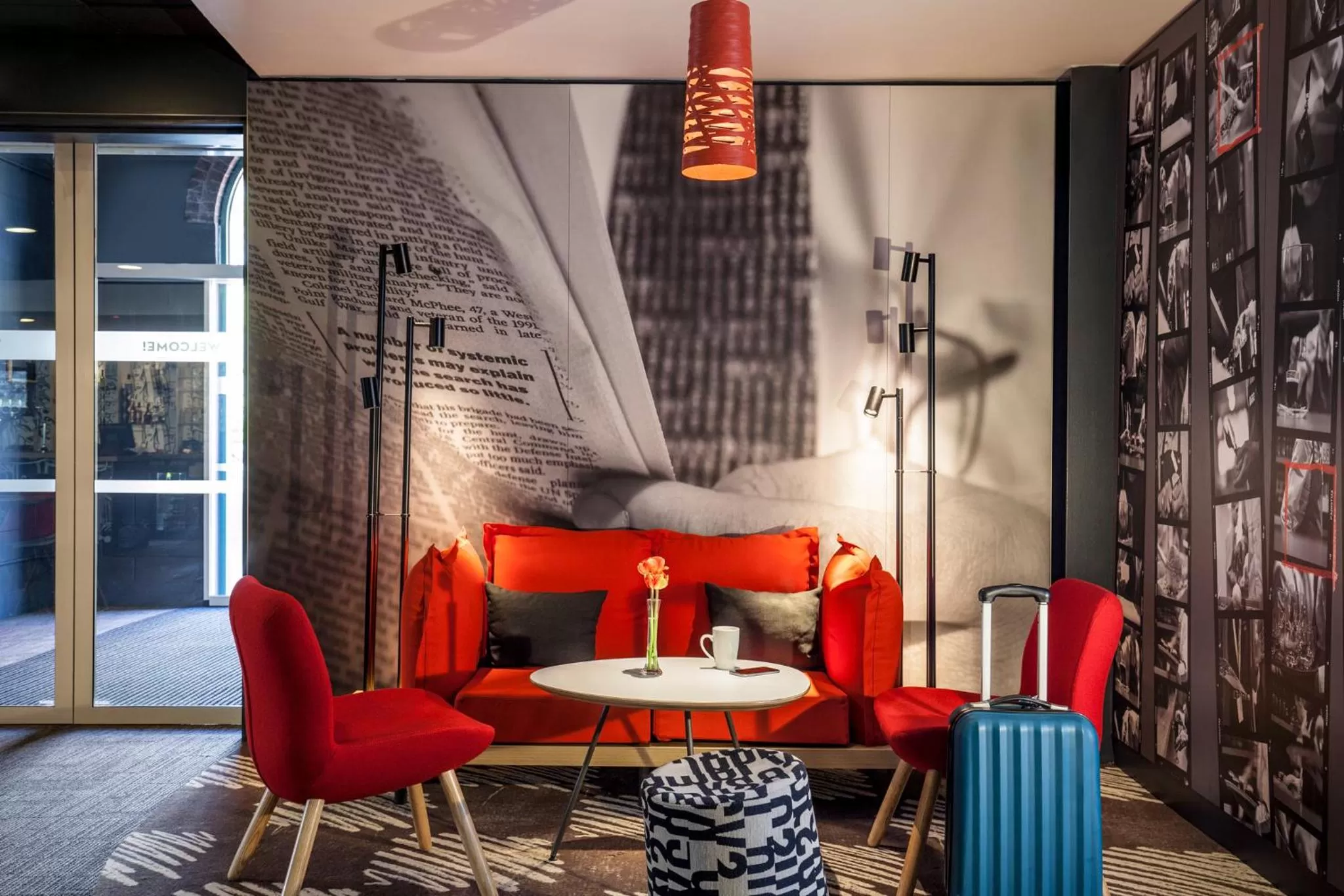 Seating area in ibis London Barking