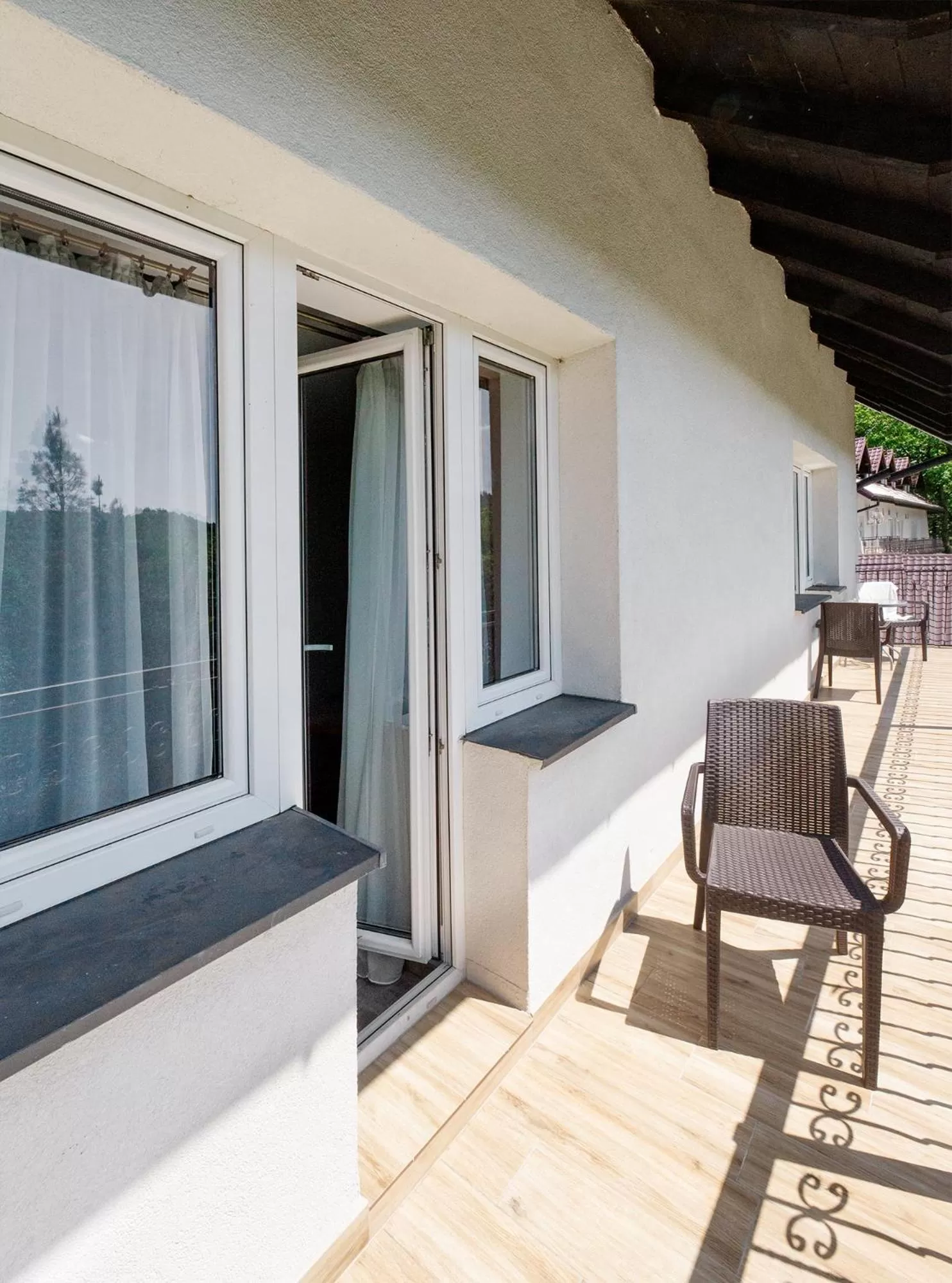 Balcony/Terrace in Dom Wczasowy Beskidy