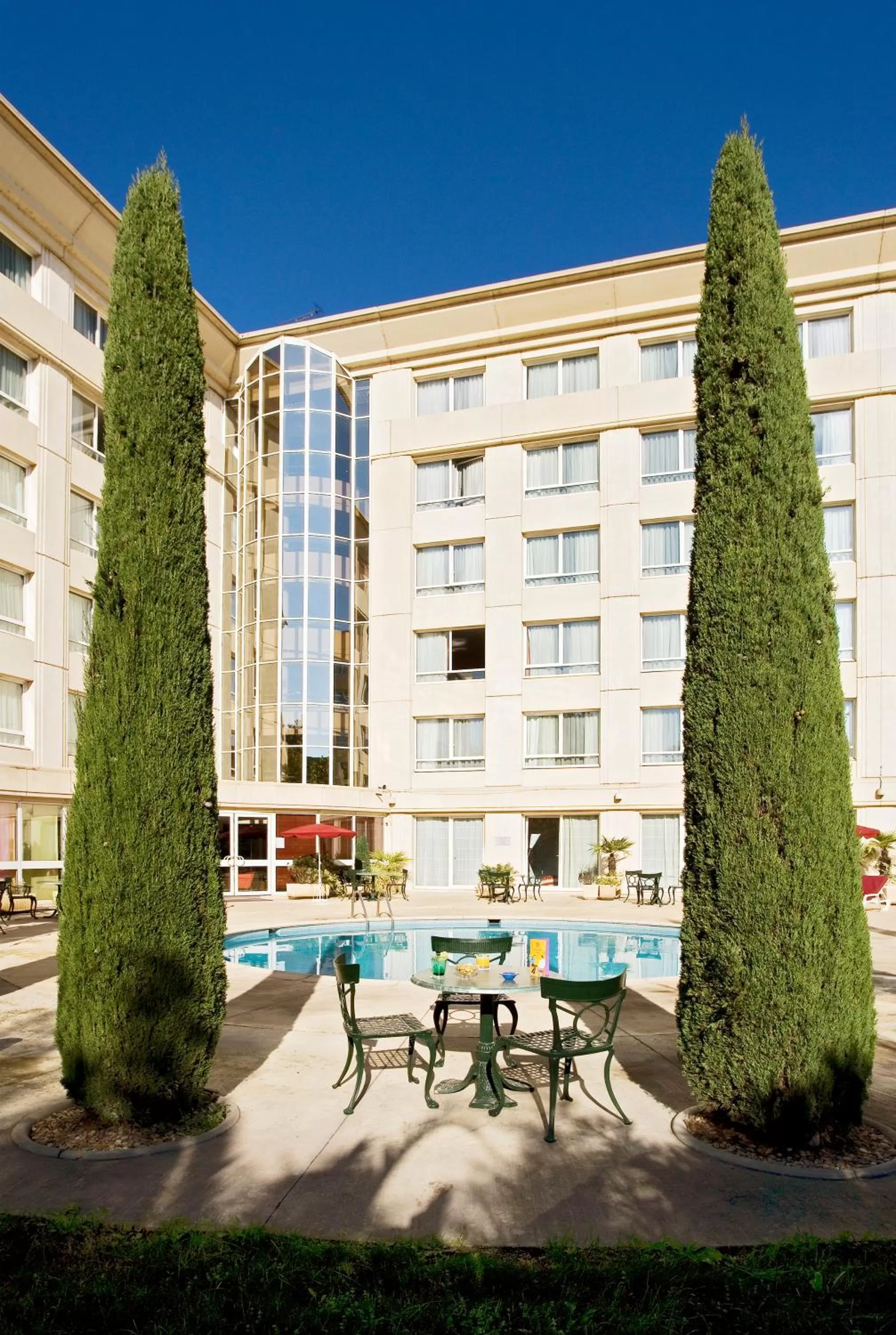 Patio in Novotel Suites Montpellier Antigone