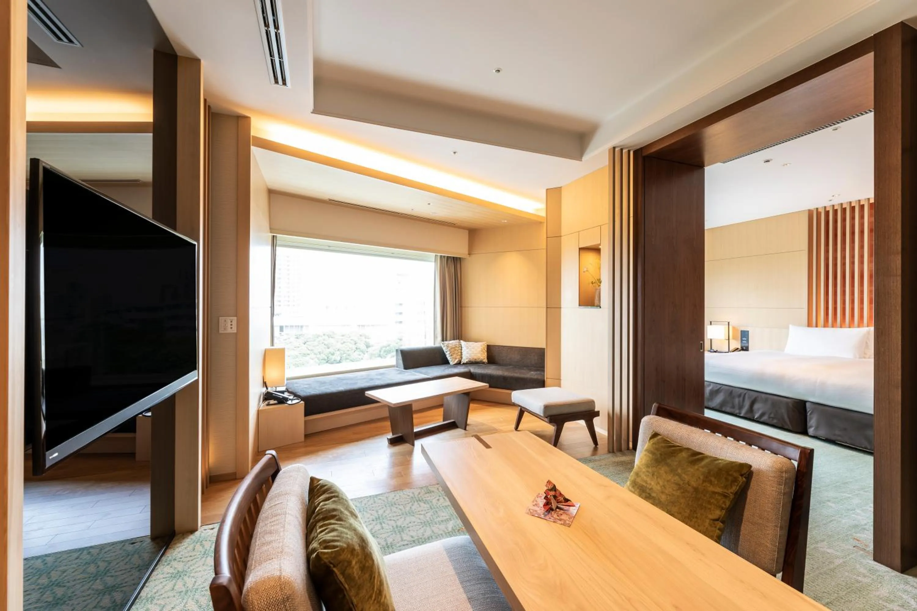 Living room in Hotel Gajoen Tokyo