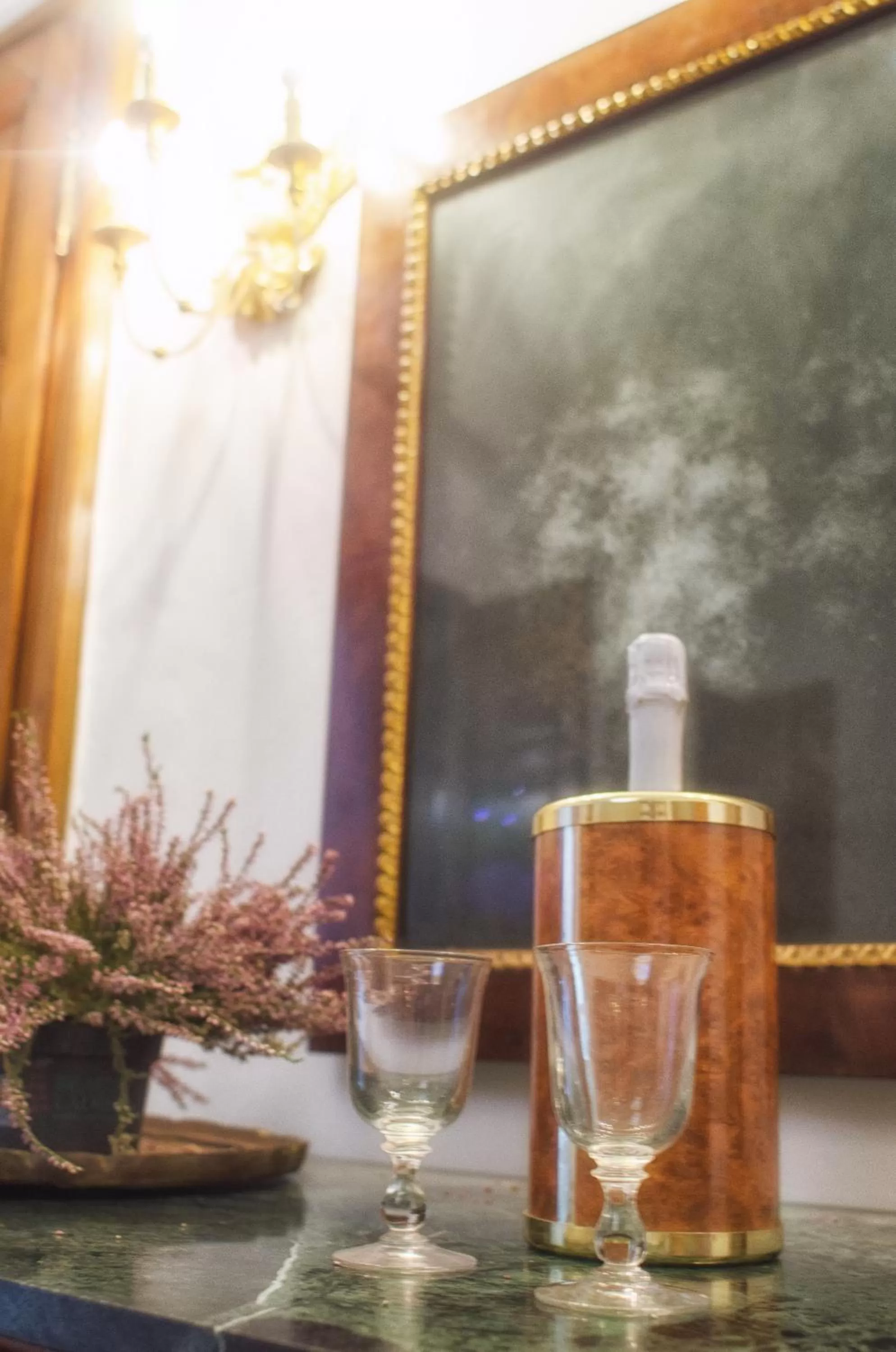 Decorative detail in Villa Gini