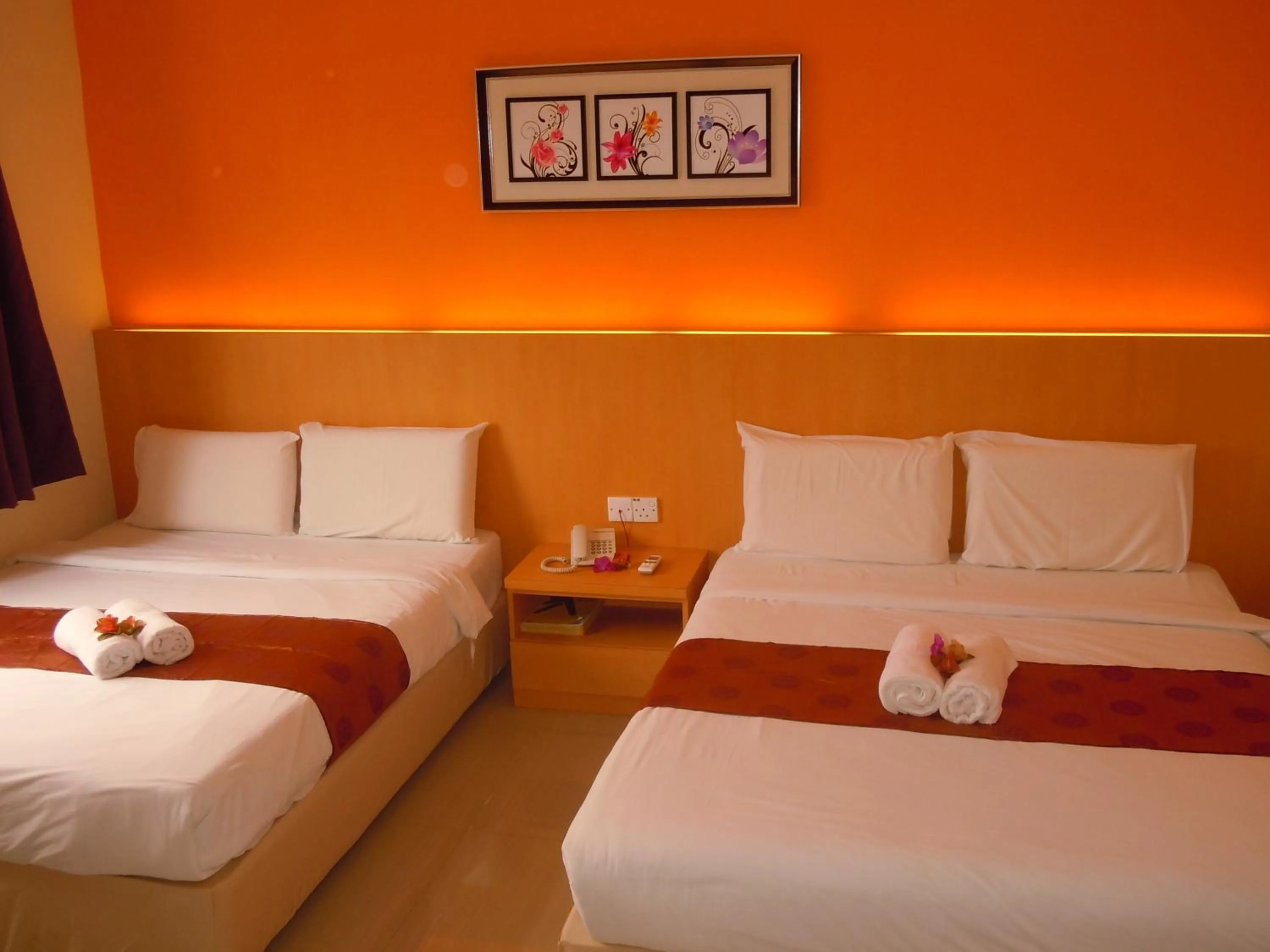 Bed in Signature Hotel KL Sentral