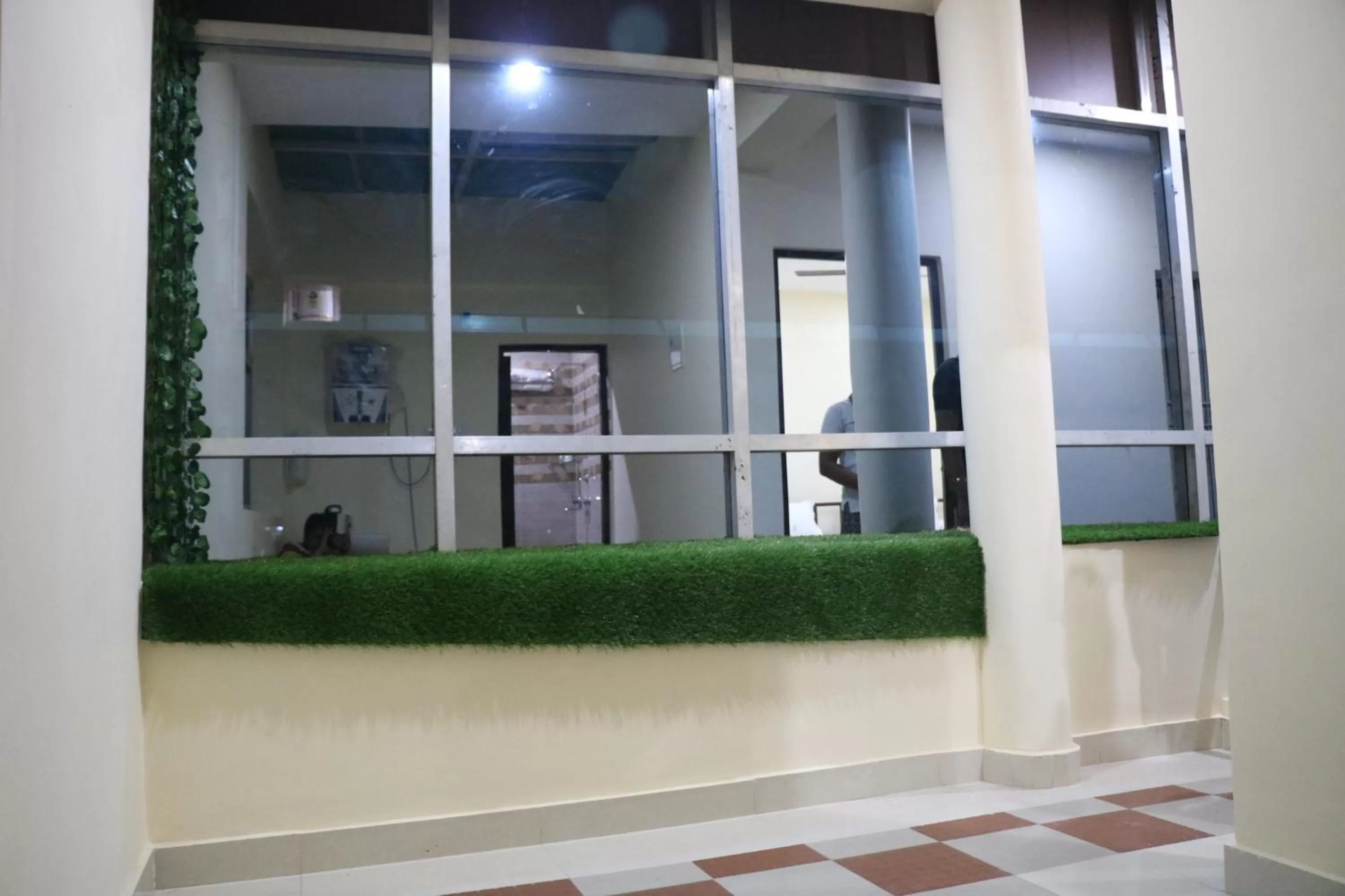 Living room in Hotel Saraswati Palace