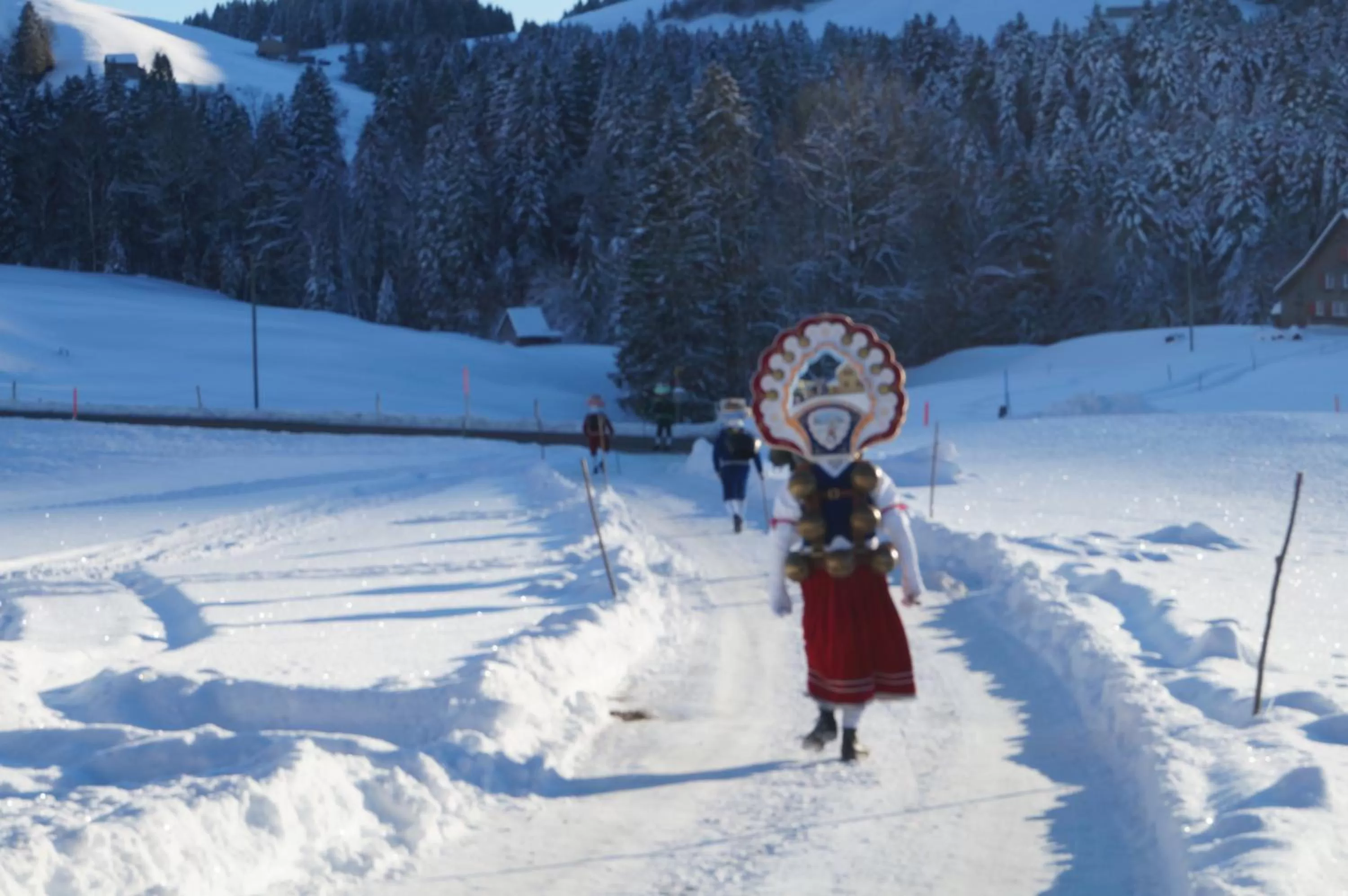 Winter in Gästehaus Aemisegg