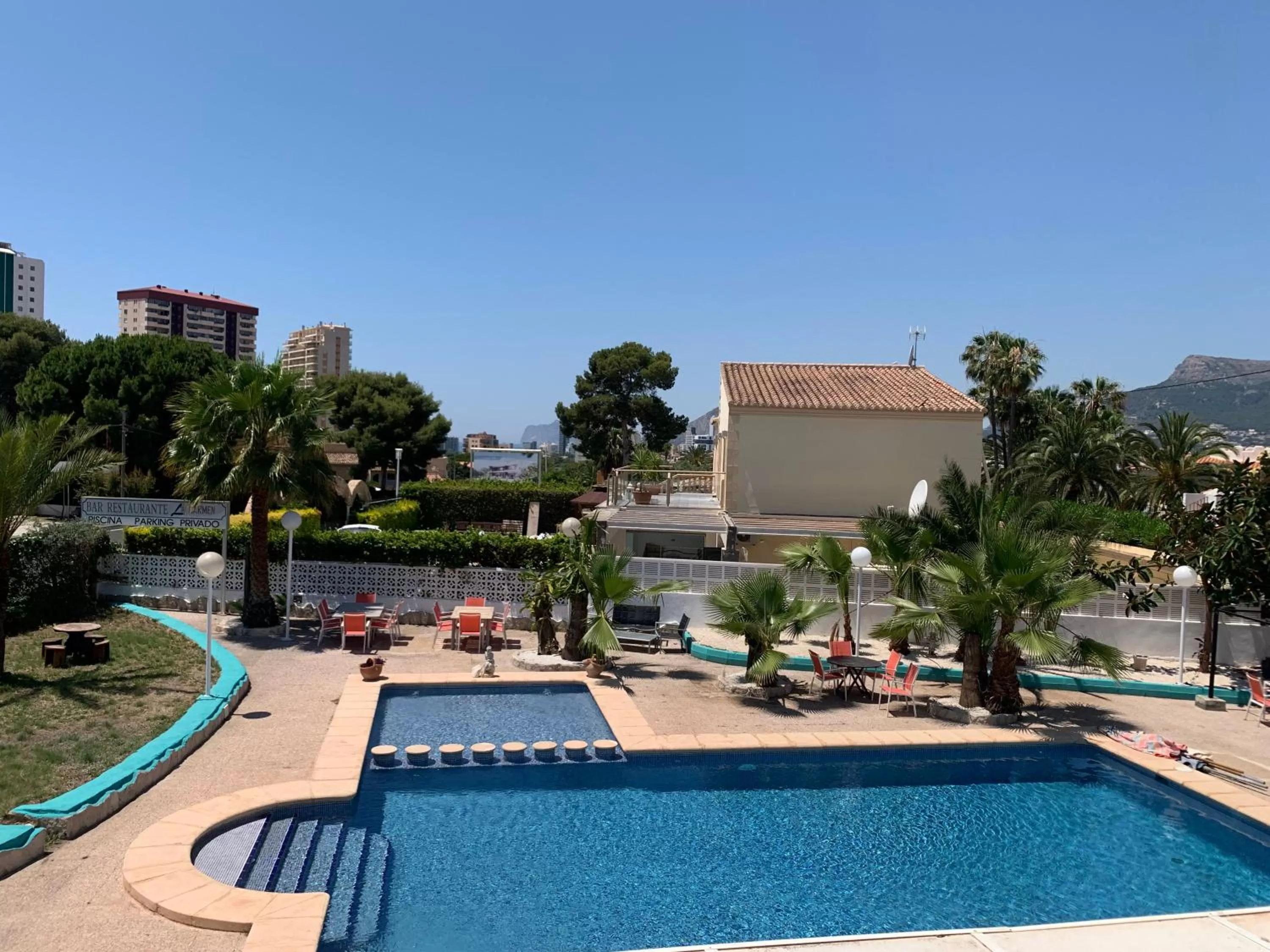 Swimming Pool in Casa los Pinos Calpe Playa