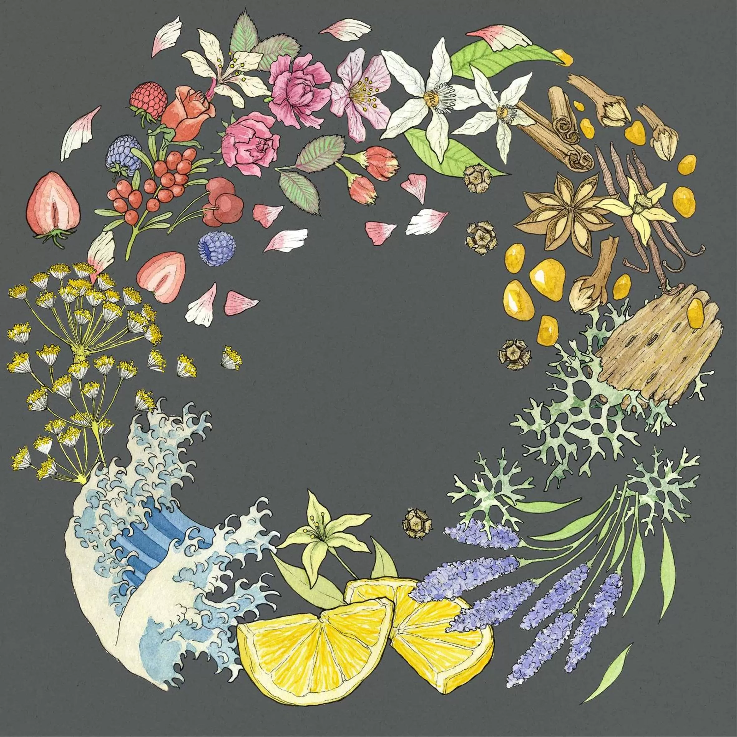 Decorative detail in Praktik Èssens