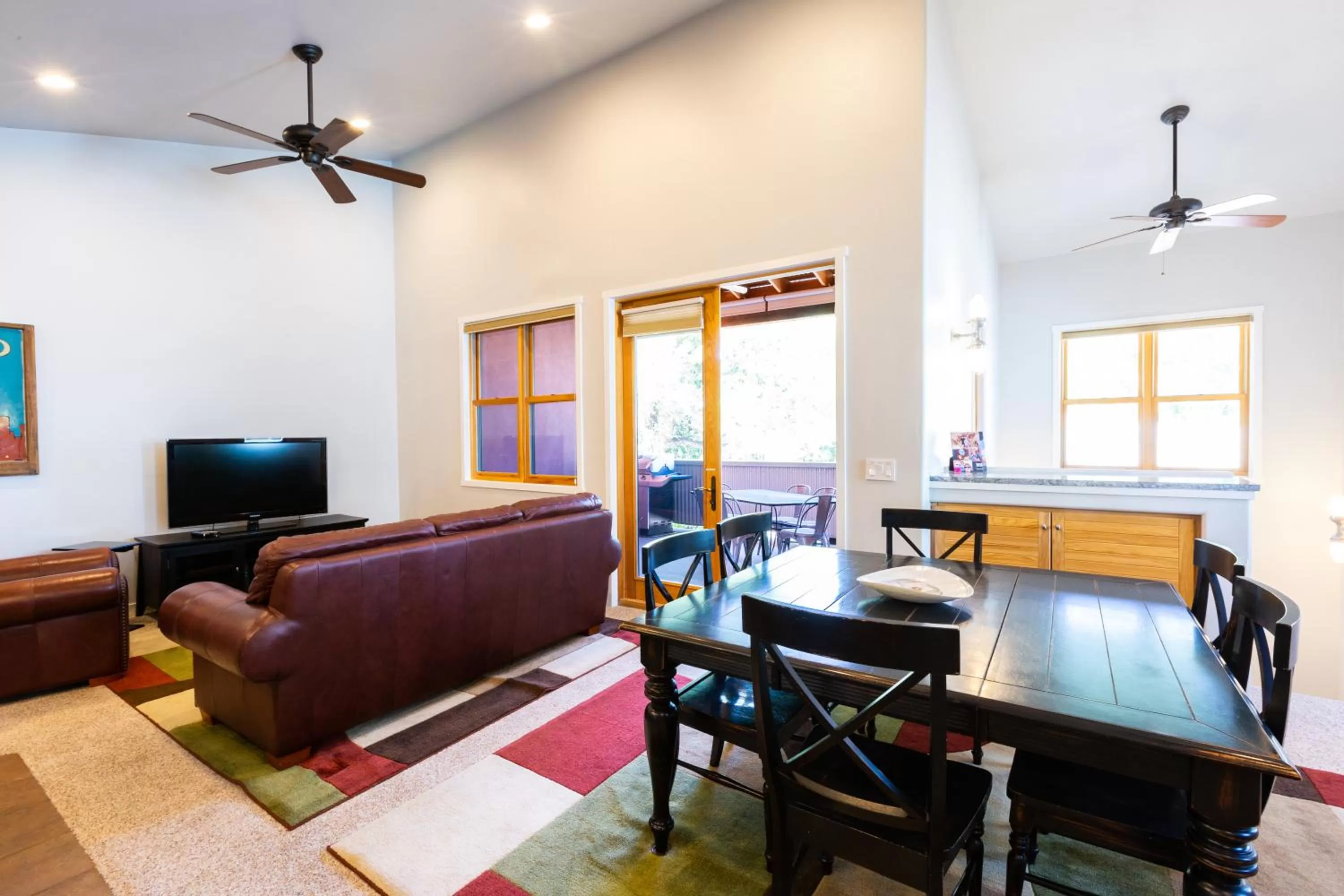 Dining Area in Moab Springs Ranch