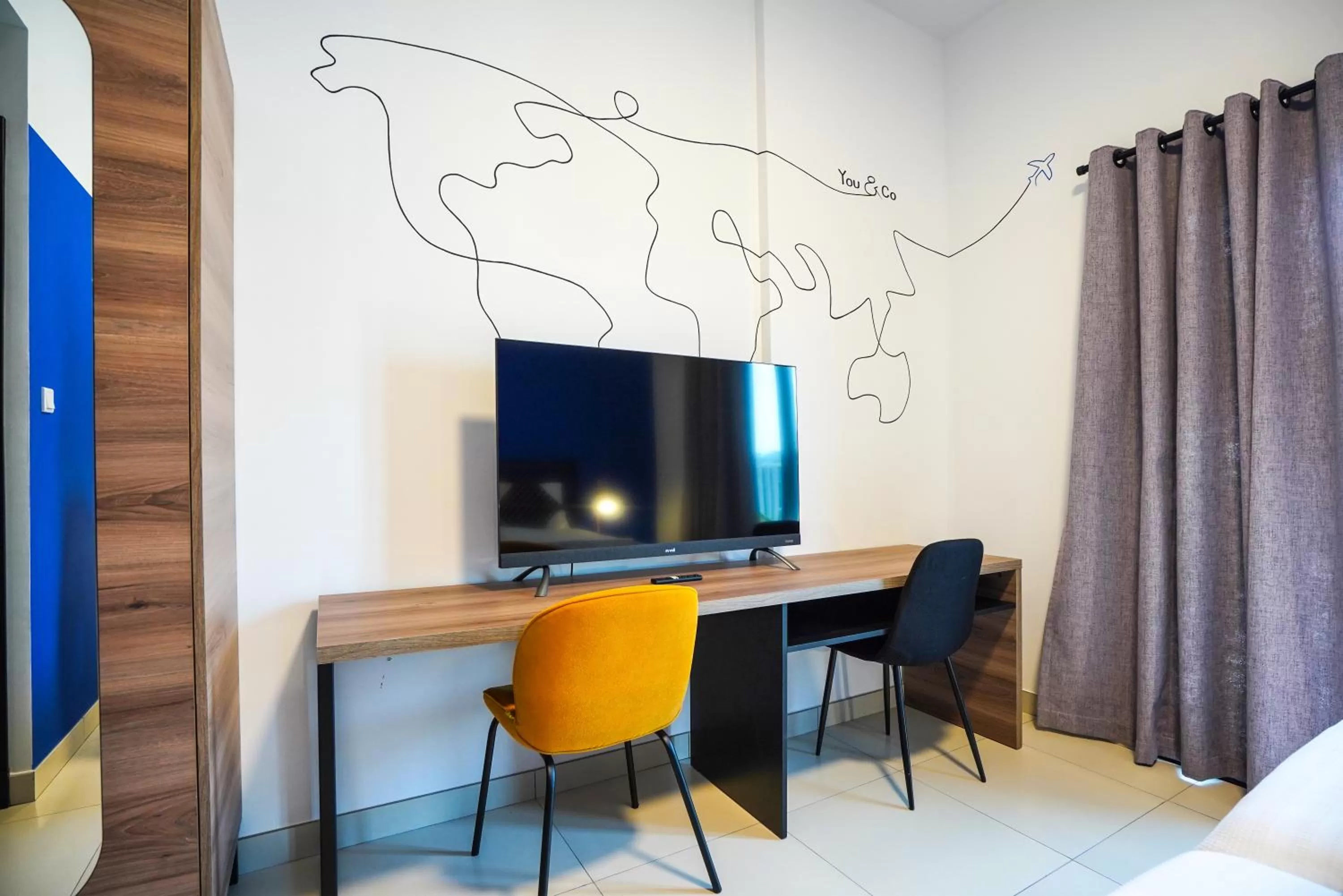 TV and multimedia in YouCo coliving Dubai