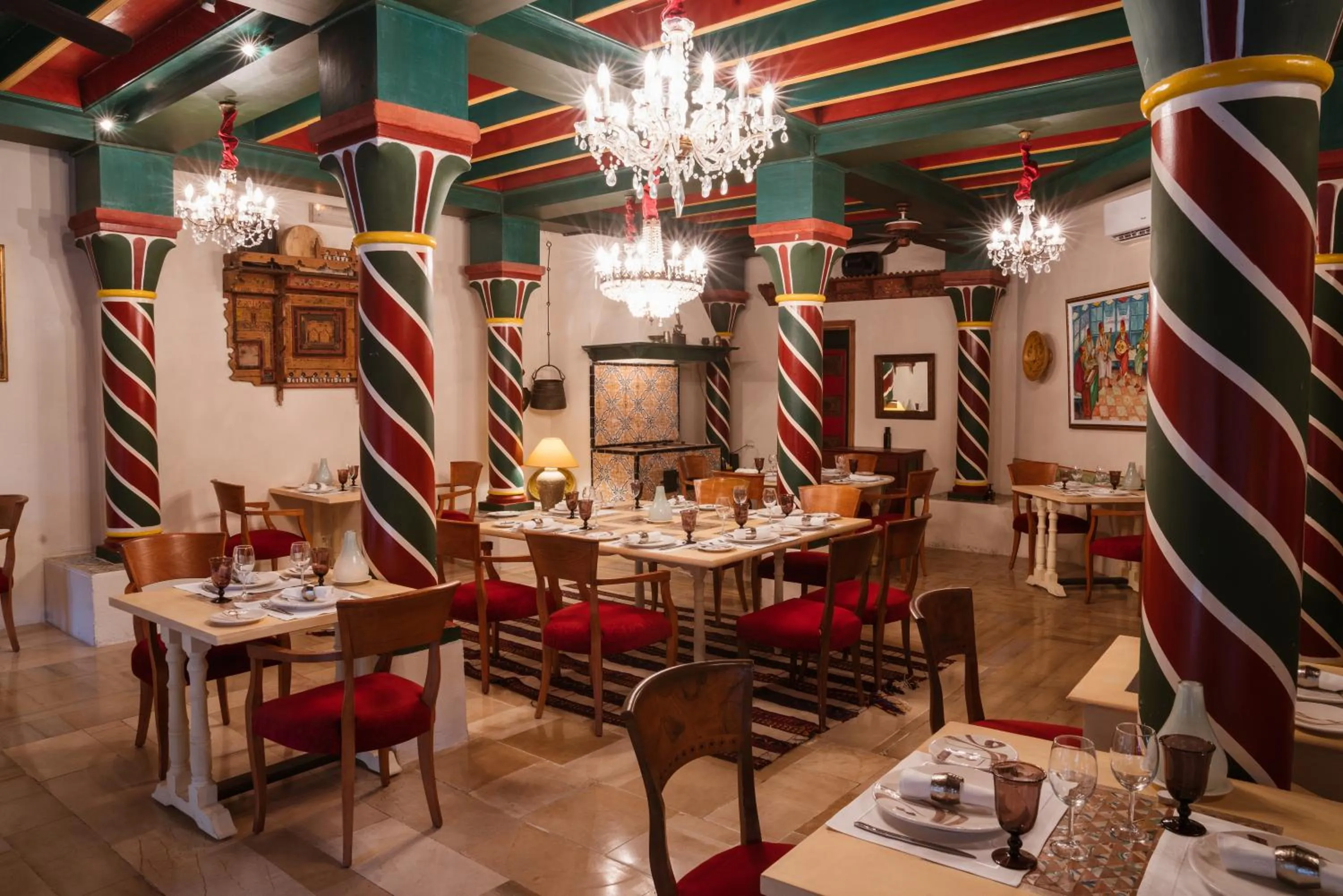 Restaurant/places to eat in The Residence Tunis