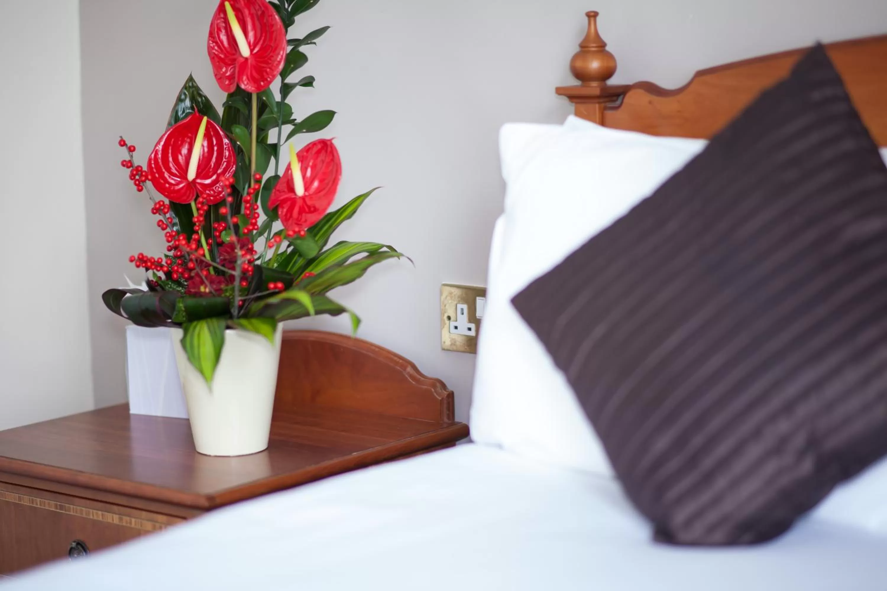Decorative detail, Bed in Warren Lodge