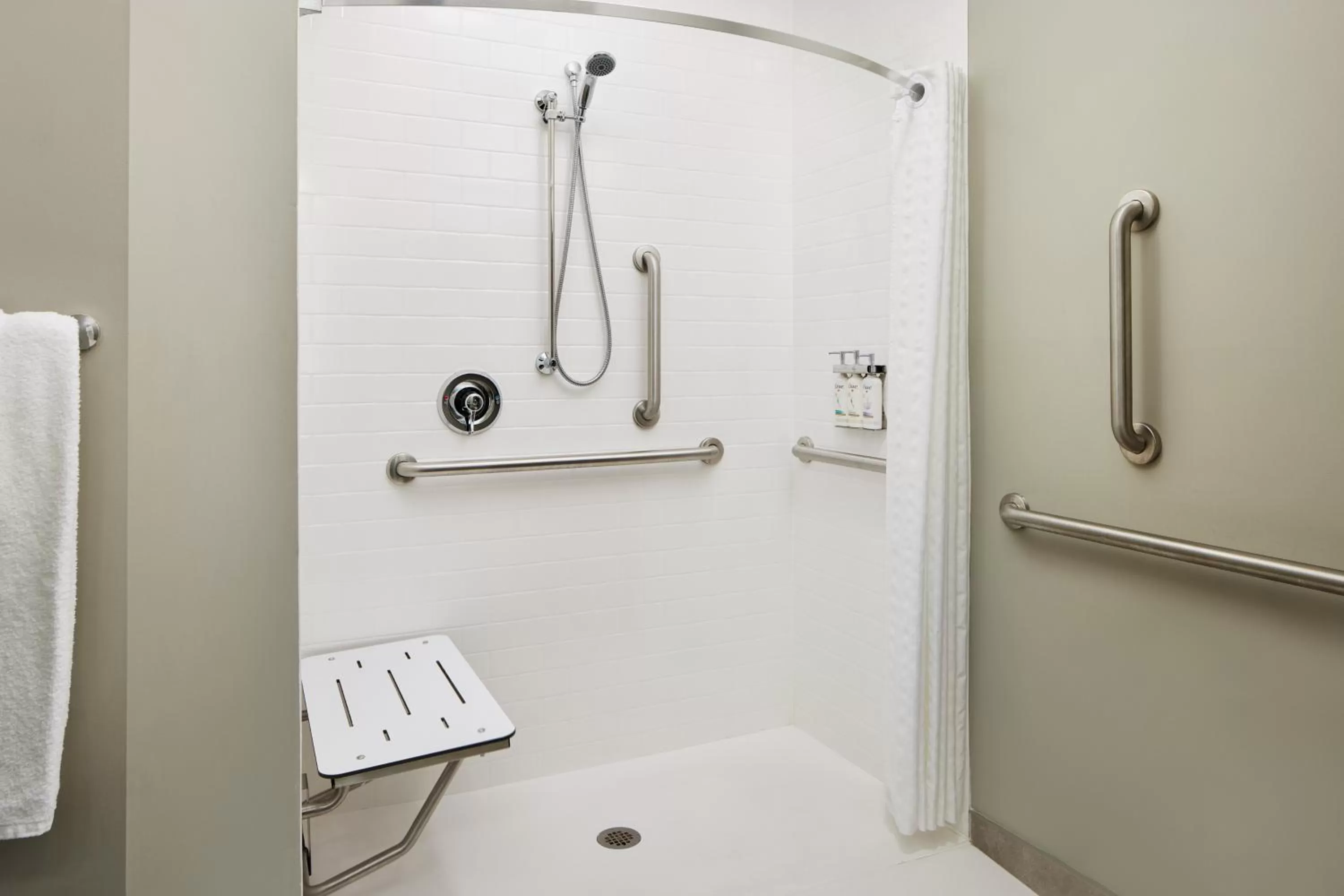 Shower in Candlewood Suites - Lebanon by IHG