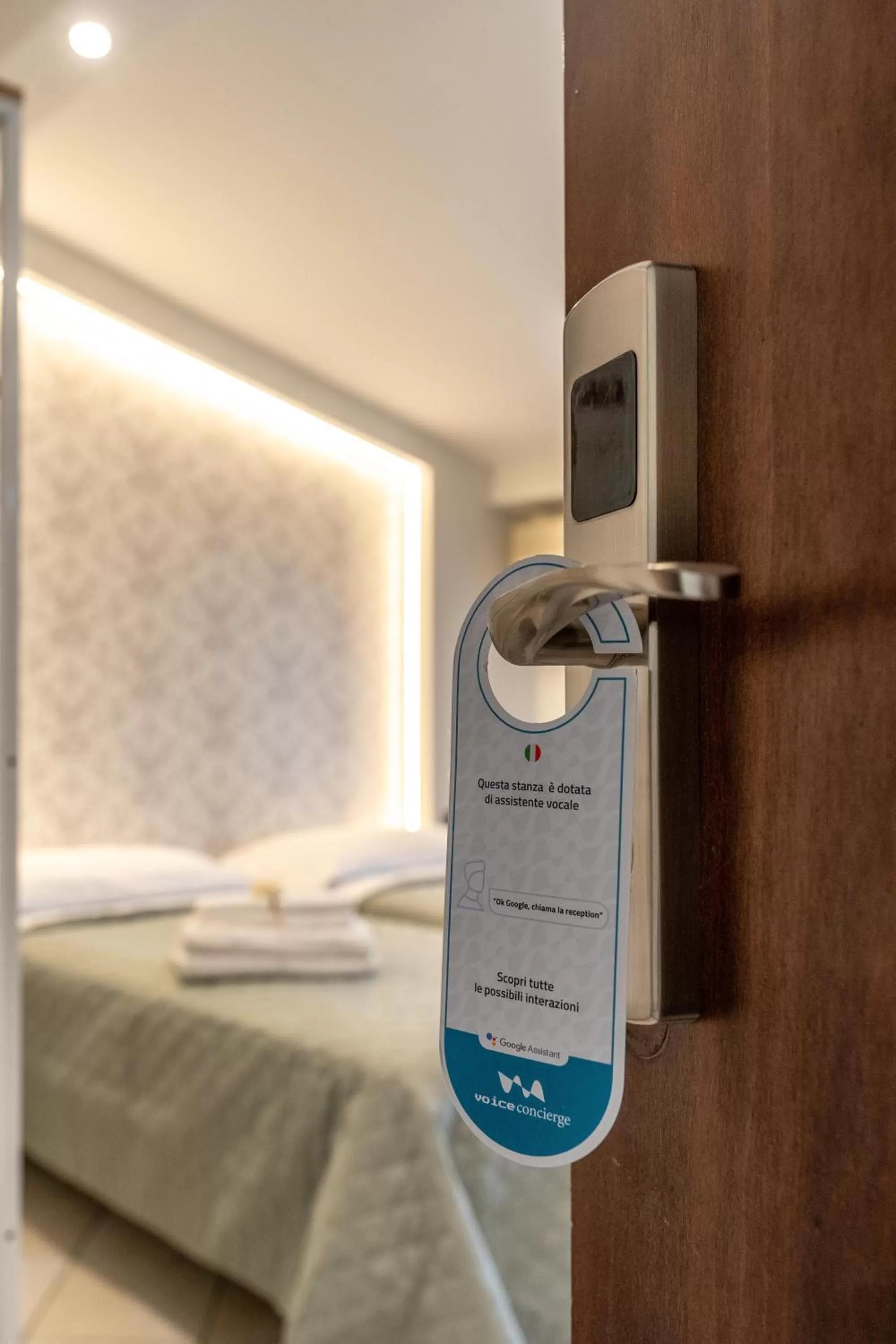 TV and multimedia, Bed in Villa Rocla guest house Pompei