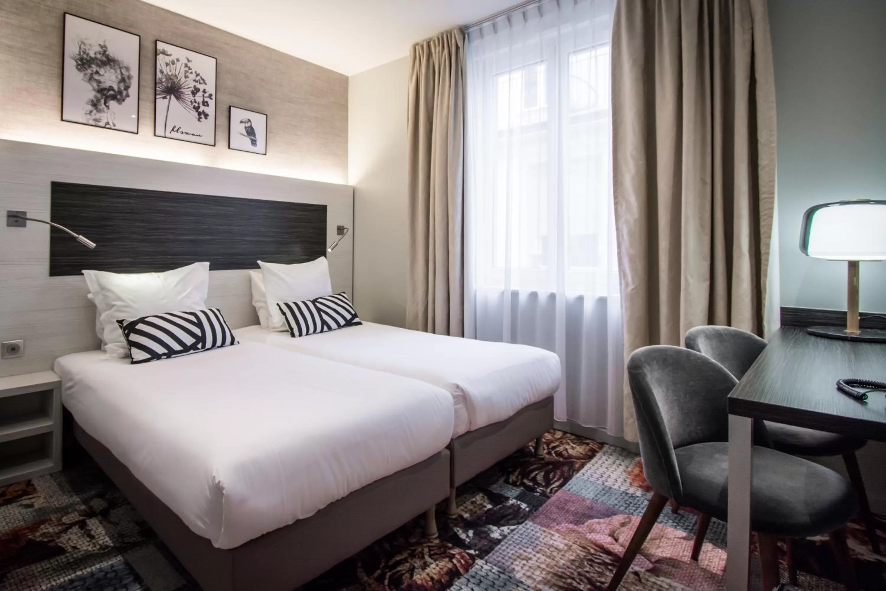 Bed in Hôtel Couvent du Franciscain Centre ville