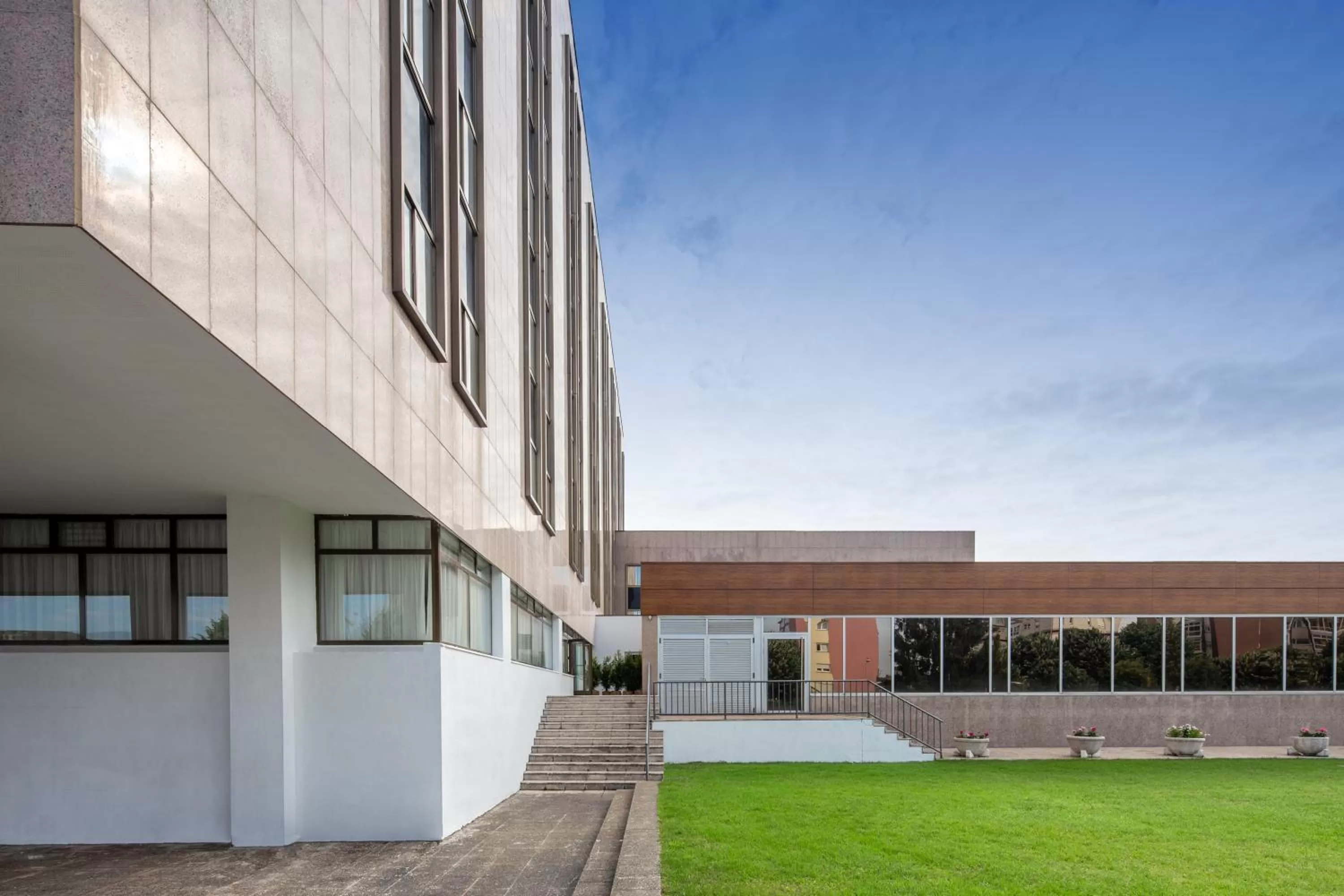 Property building in Eurostars Gran Hotel Lugo