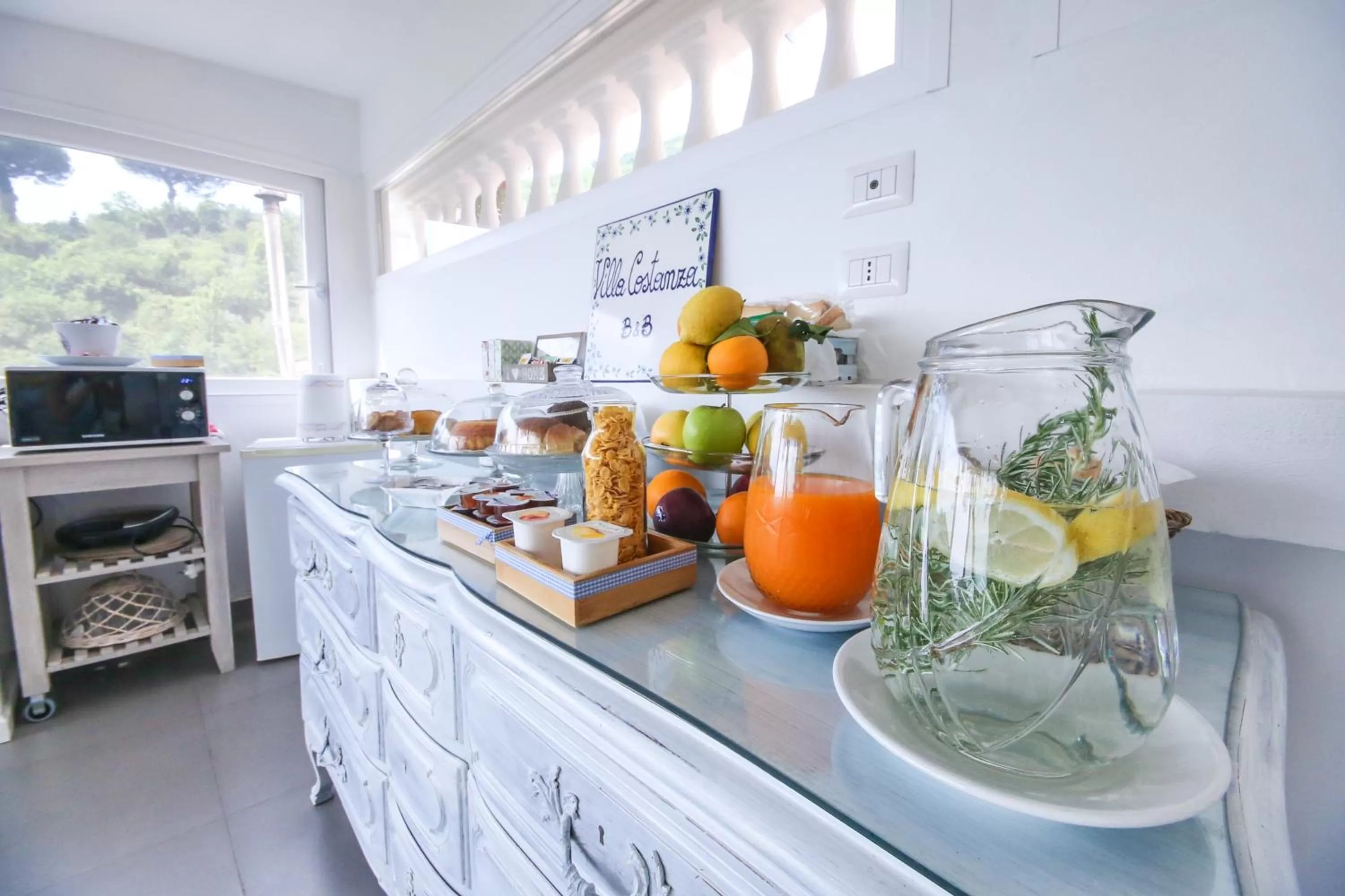 Breakfast, Food in Villa Costanza sorrento B&b