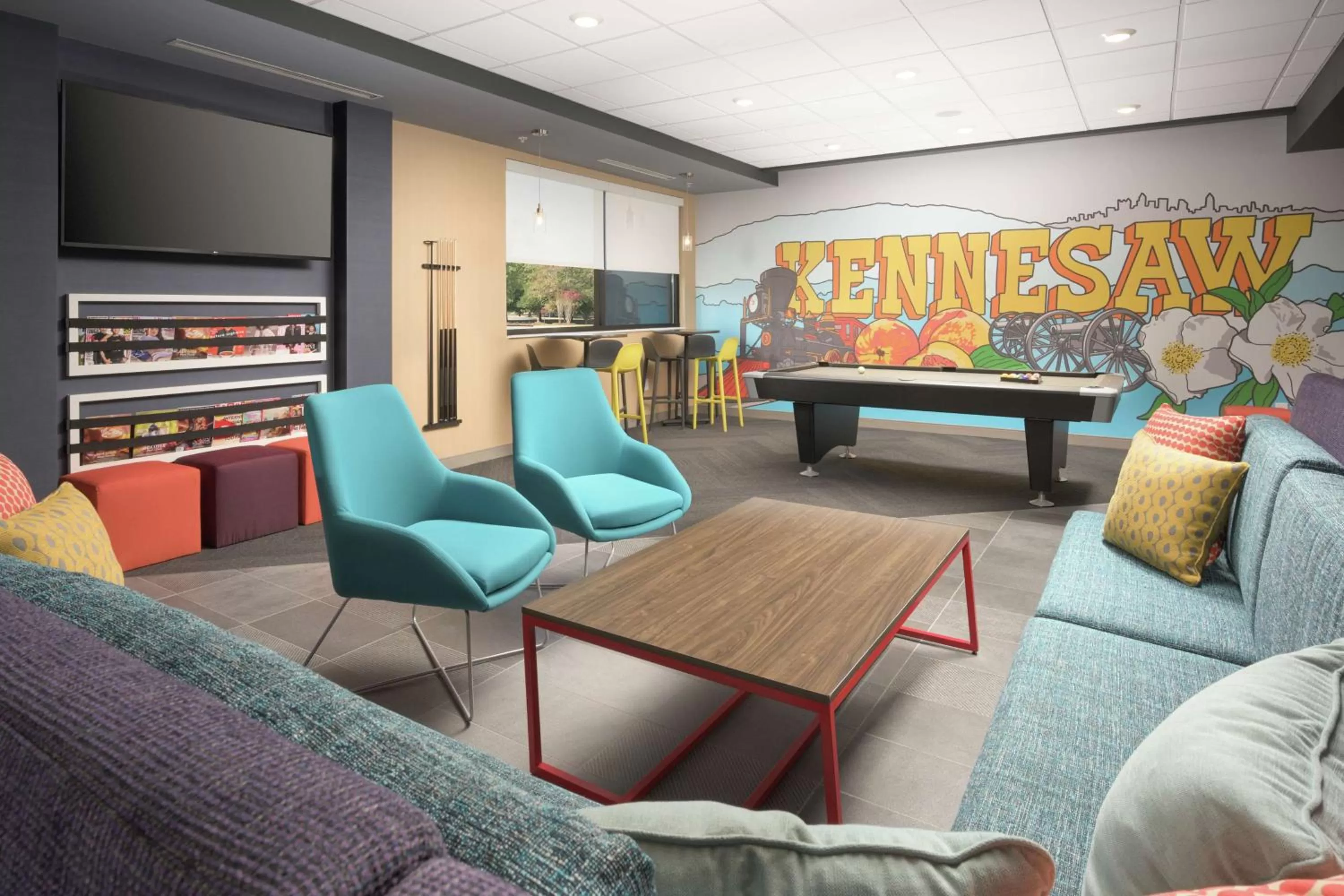 Lobby or reception in Tru By Hilton Kennesaw, Ga