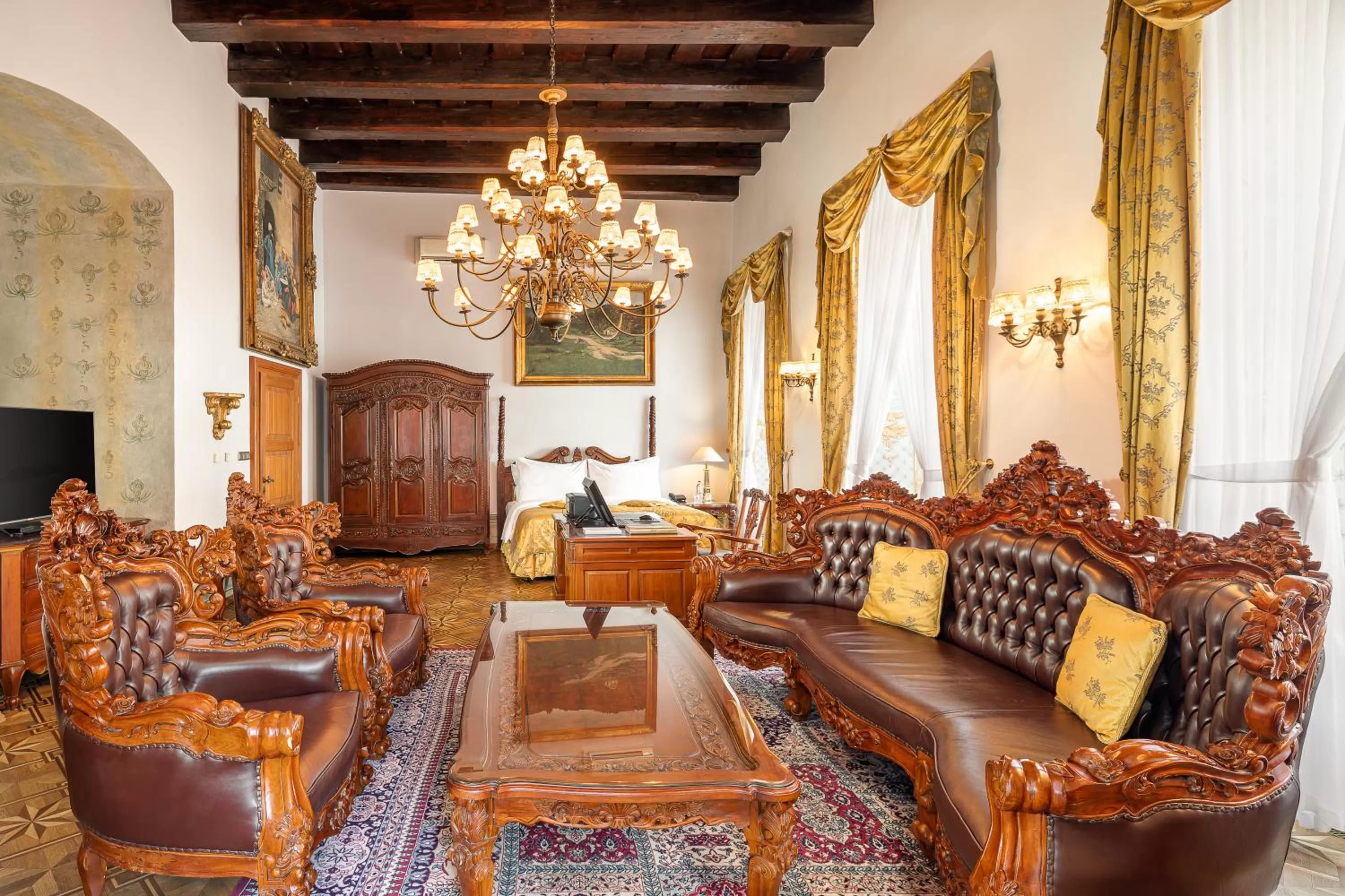 Living room in Hotel U Prince Prague by BHG