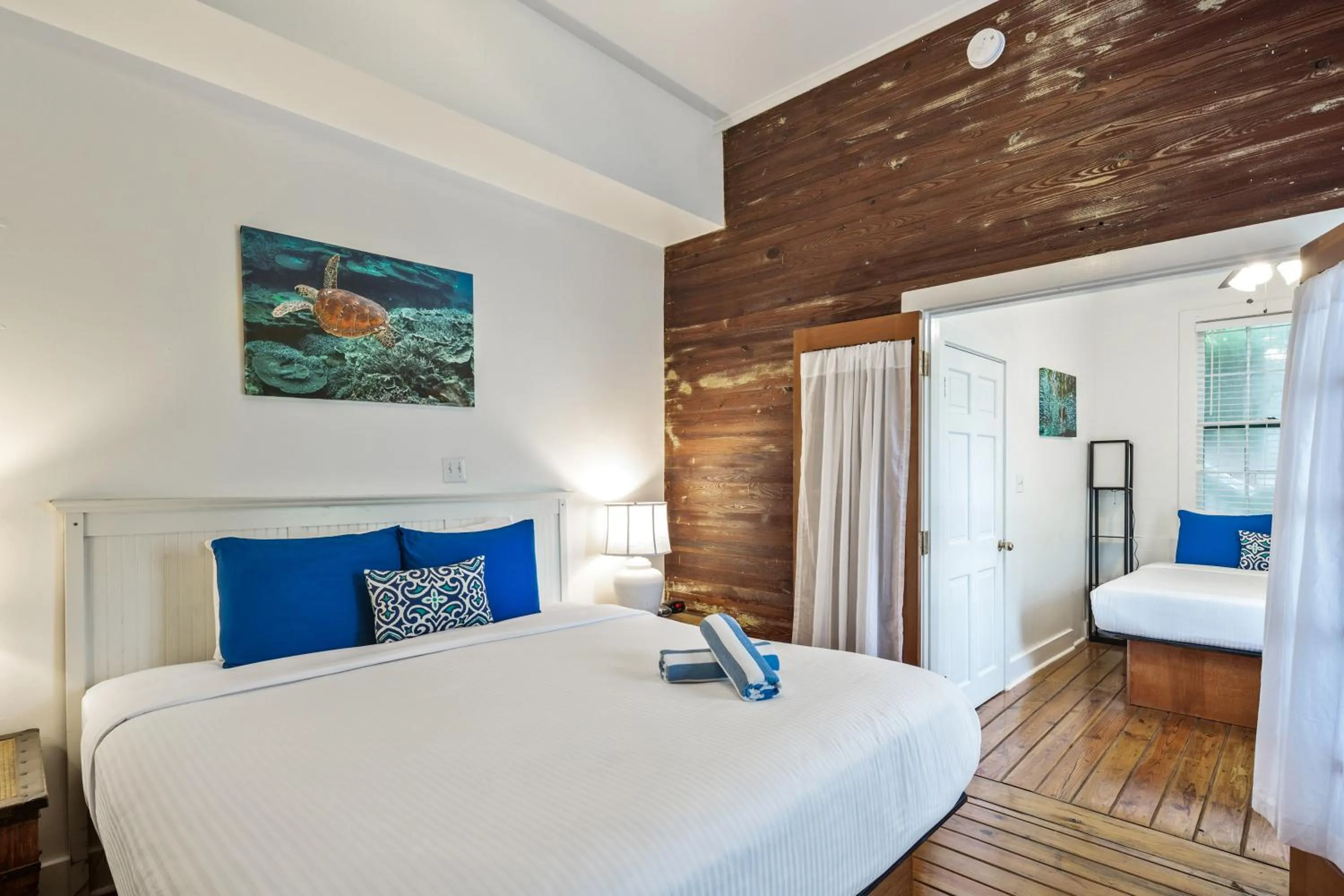 Bed in Wicker Guesthouse