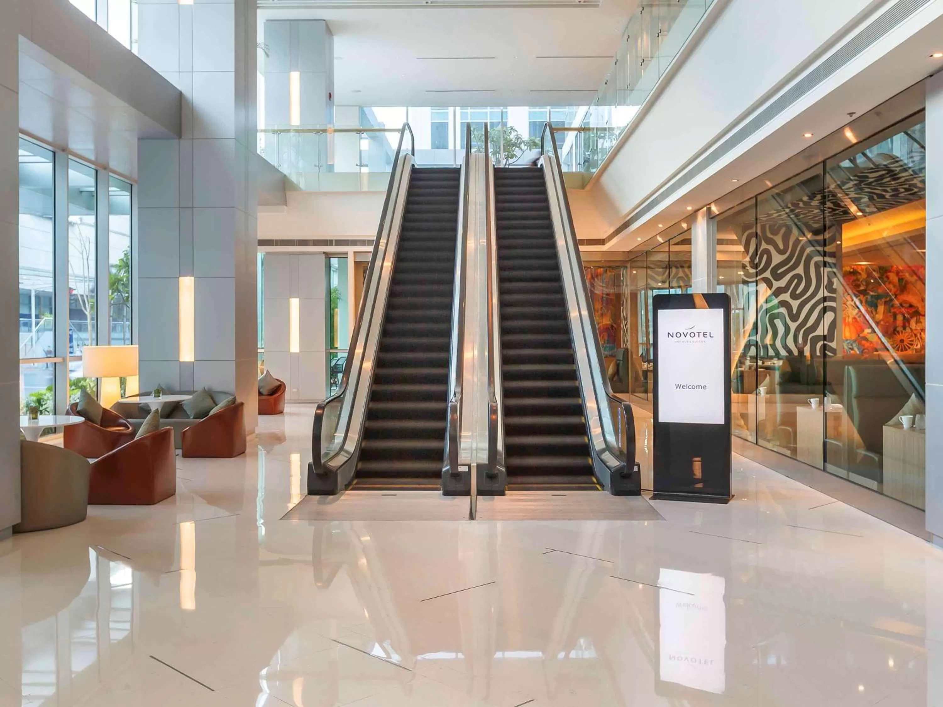 Property building in Novotel Manila Araneta City Hotel