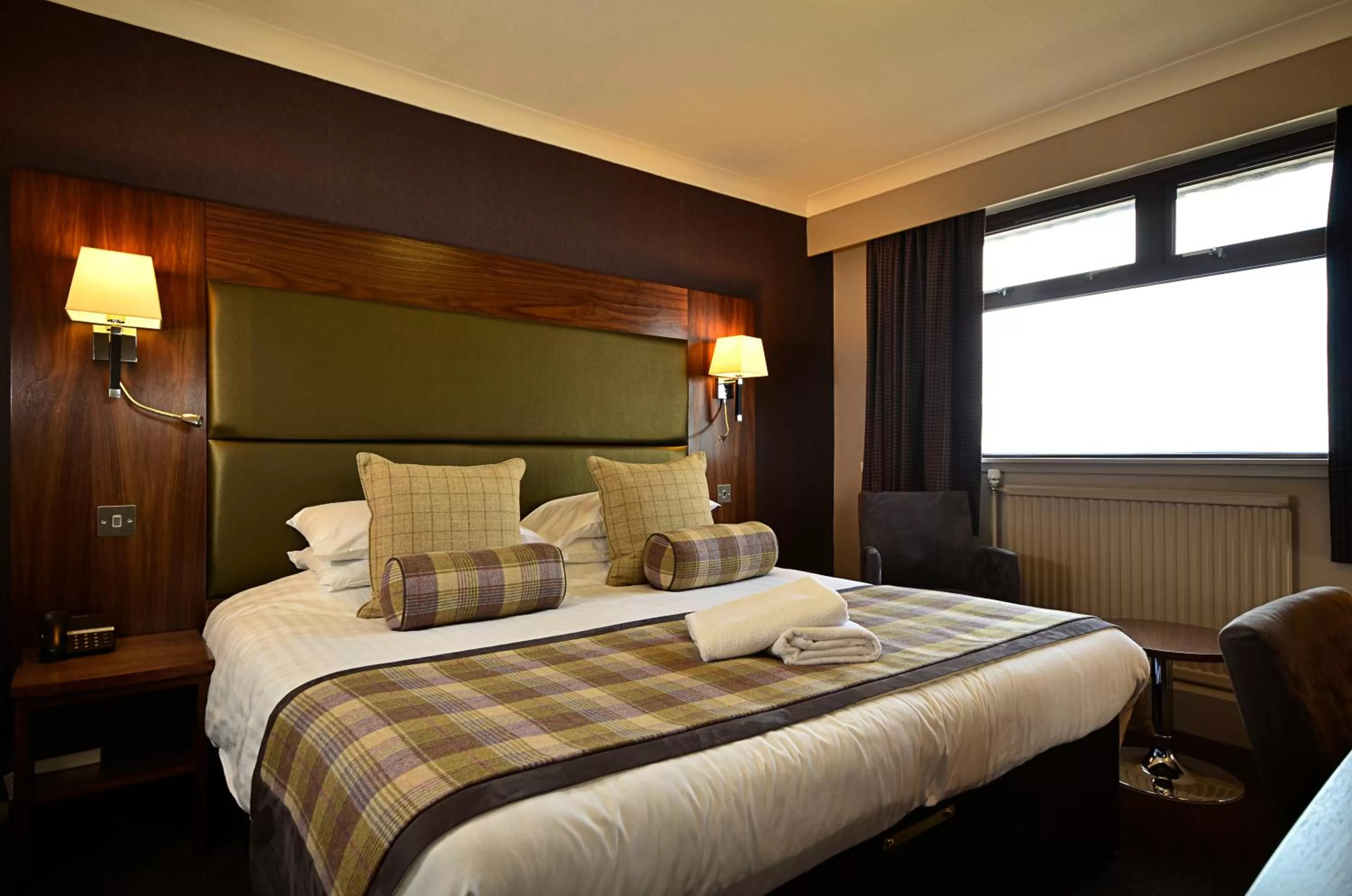 Bed in Banff Springs Hotel