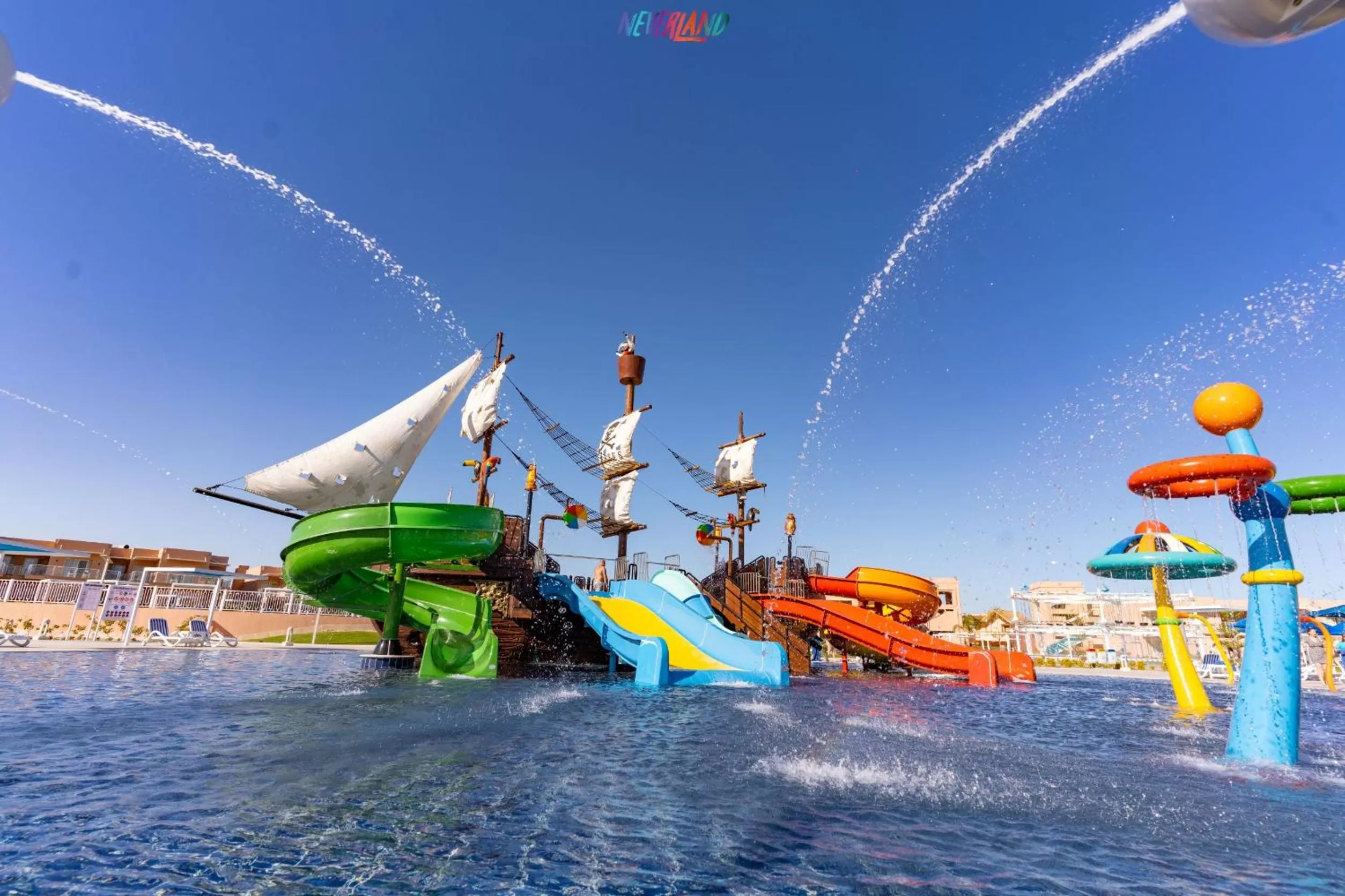 Aqua park in Neverland City Hurghada - Pickalbatros