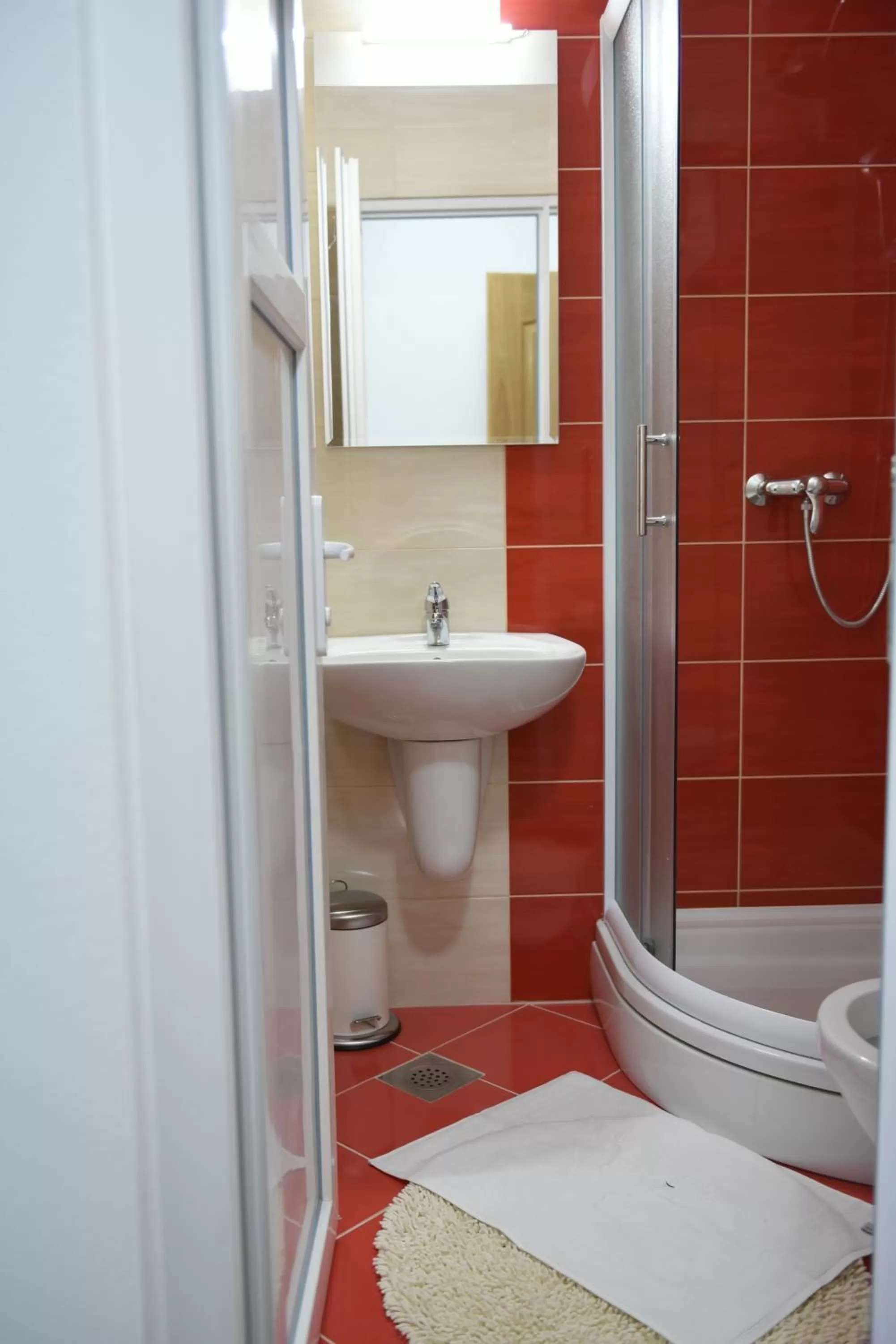 Shower in Motel Alibi