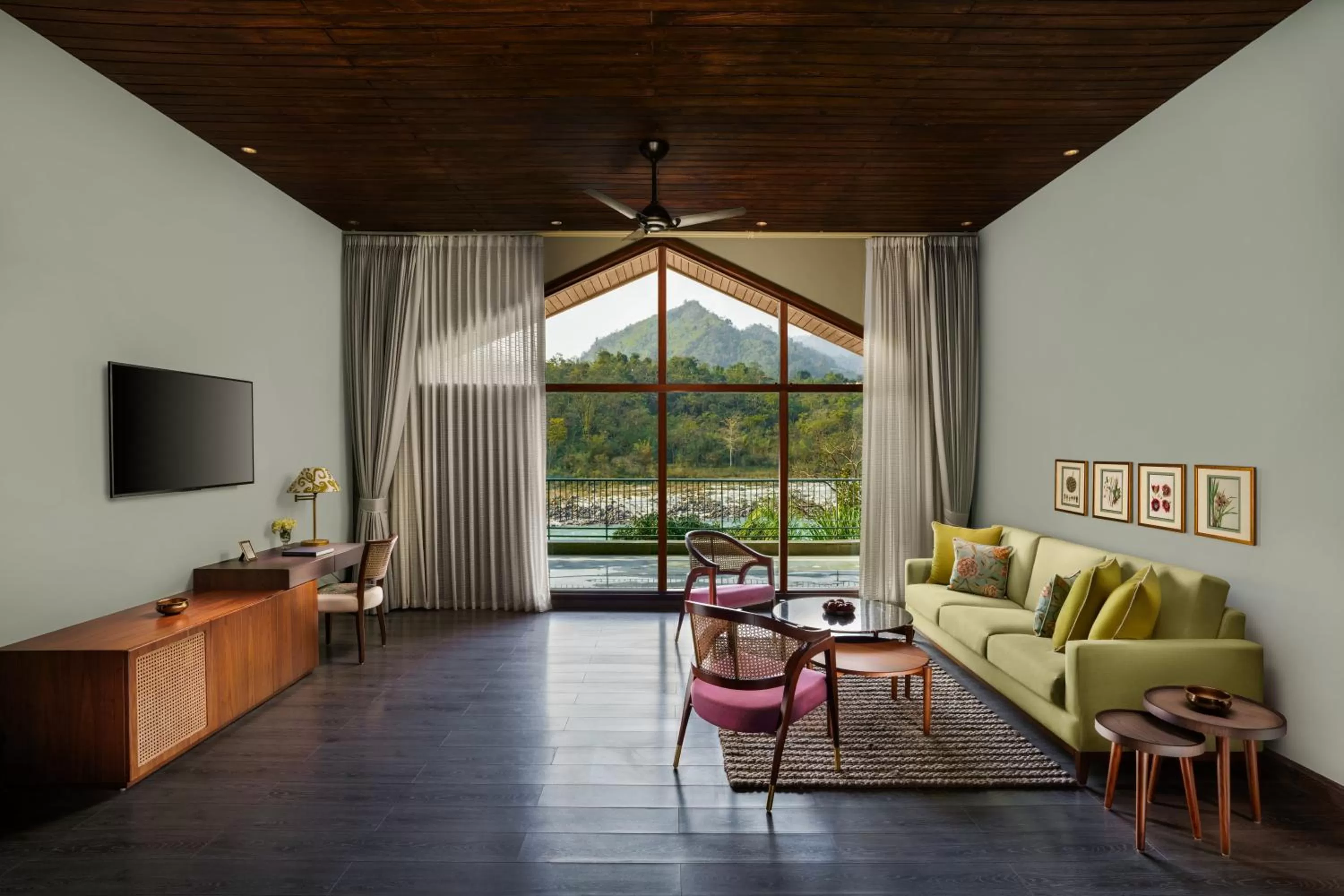 Natural landscape in Anand Kashi by the Ganges Rishikesh - IHCL Seleqtions