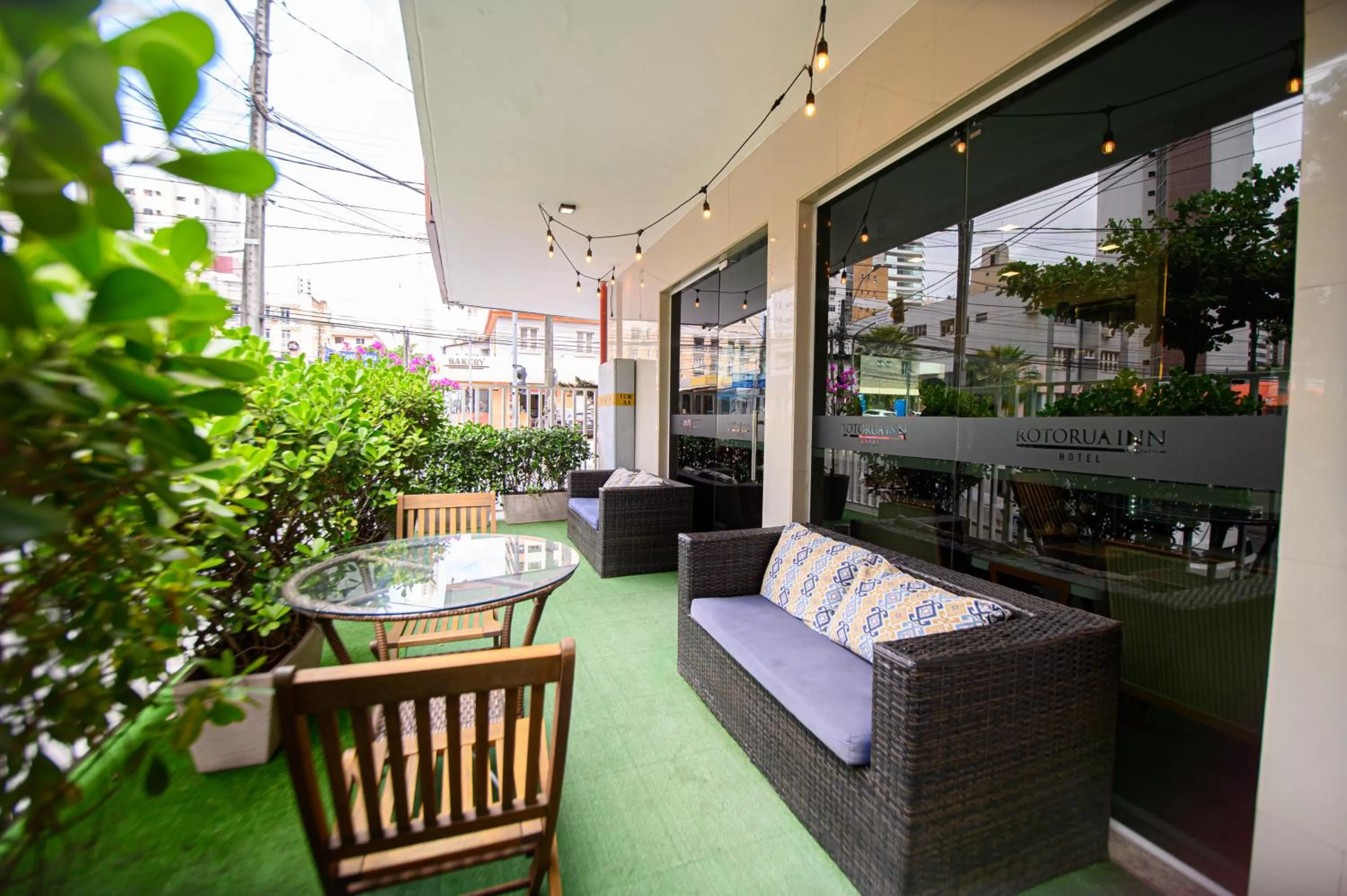 Lounge or bar in Hotel Rotorua inn Fortaleza - Beira Mar