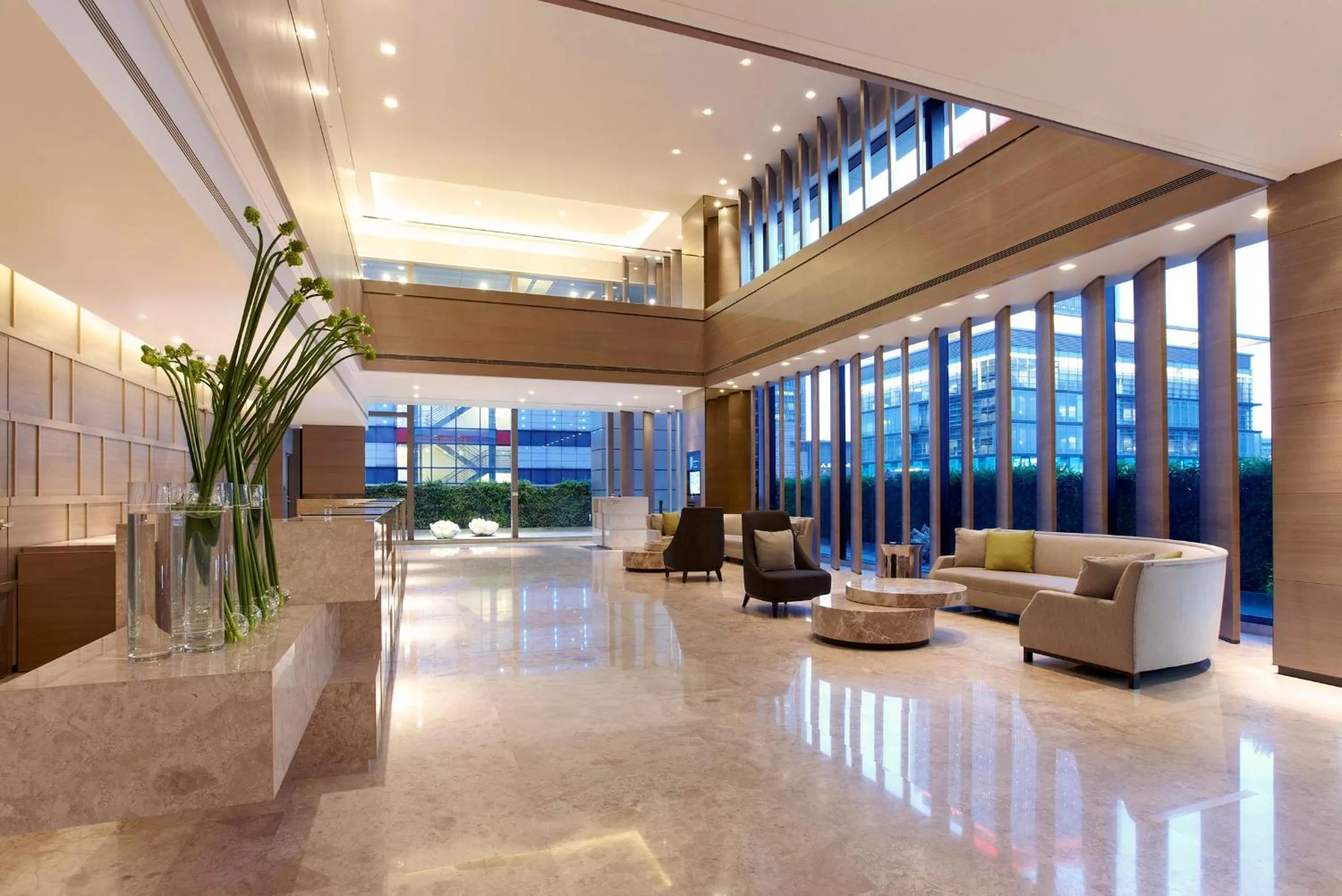 Lobby or reception in Humble House Taipei, Curio Collection by Hilton