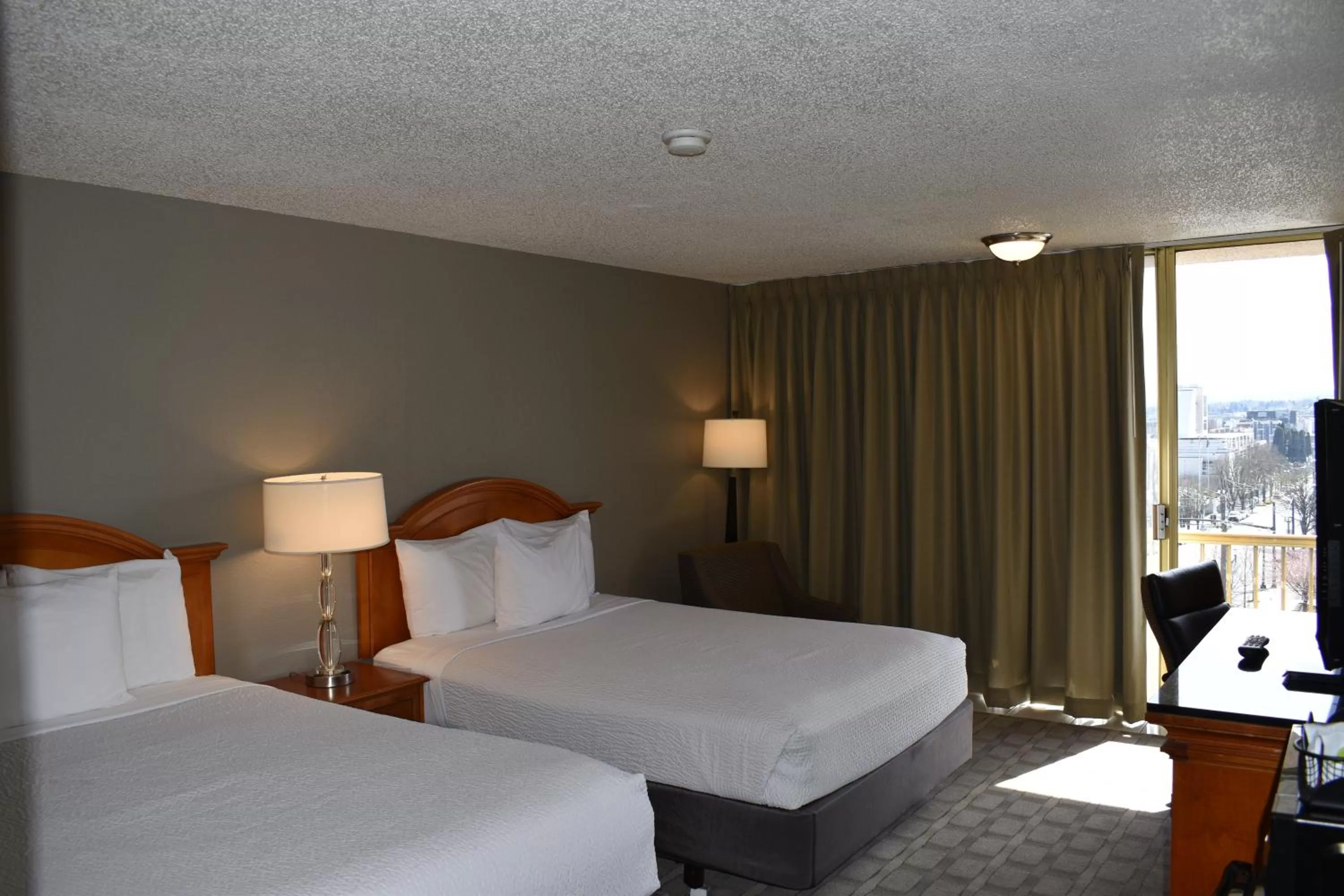 Bed in Inn at the Convention Center