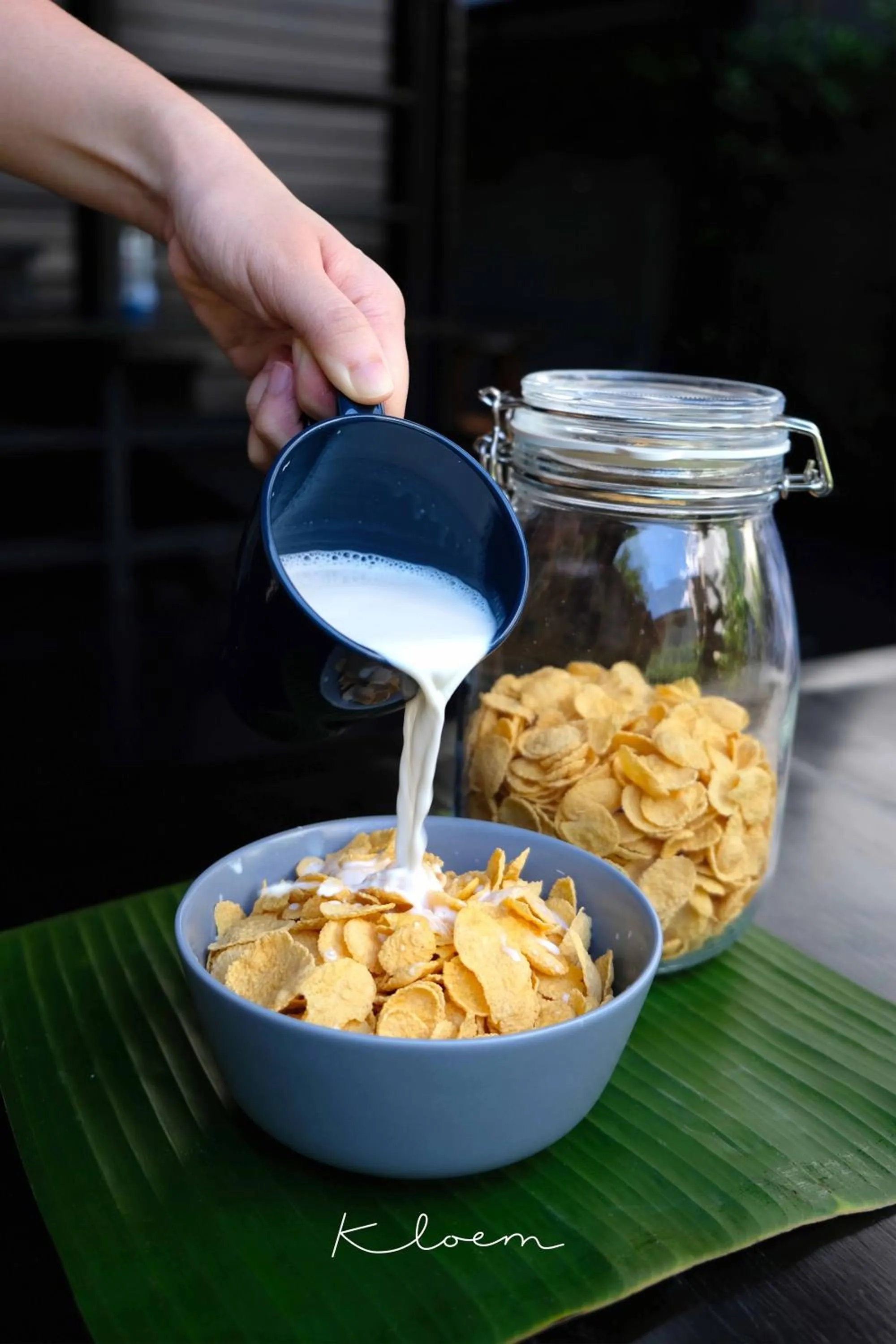 Breakfast in Kloem Hostel