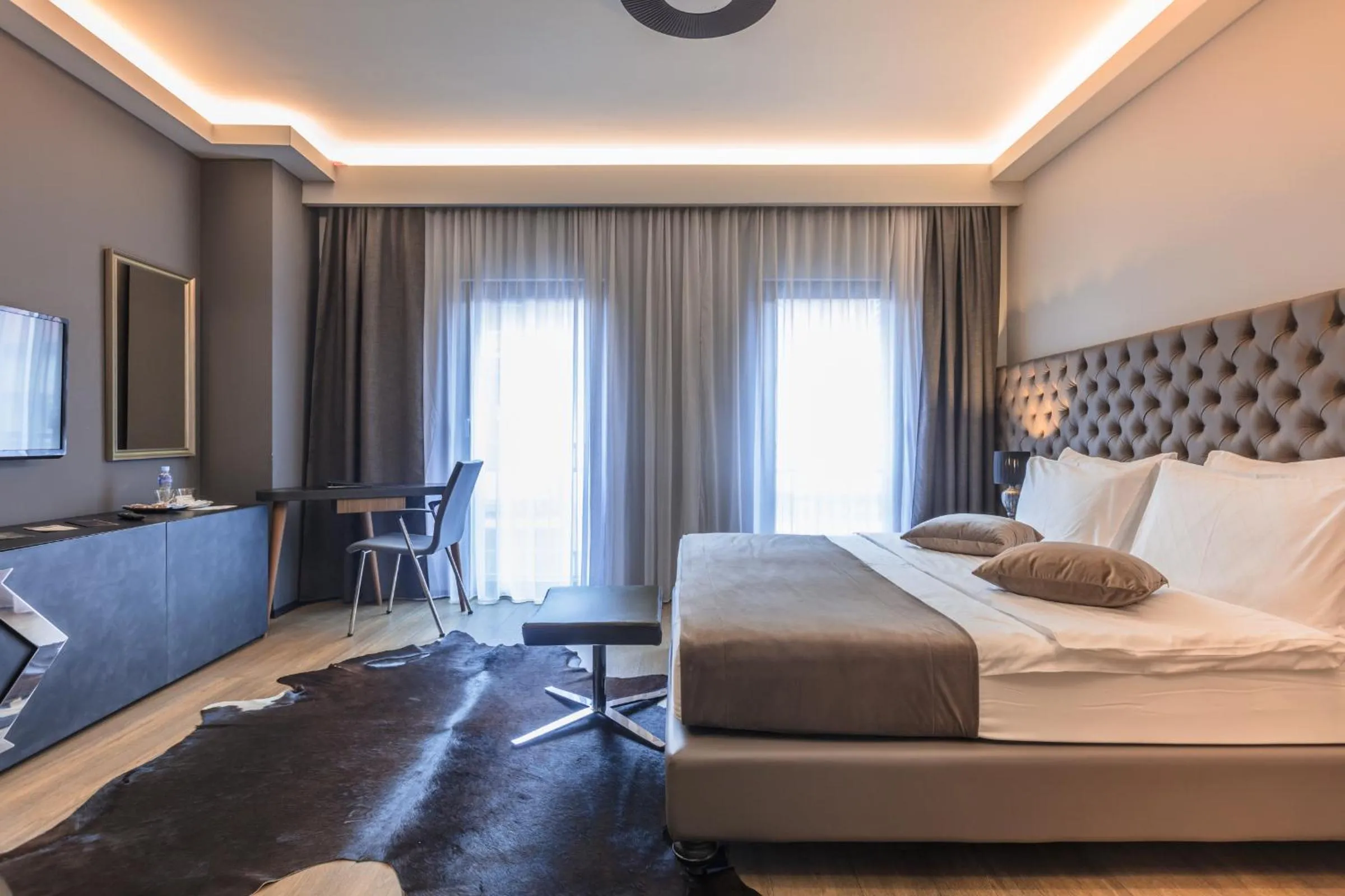 Bed in Solun Hotel & SPA