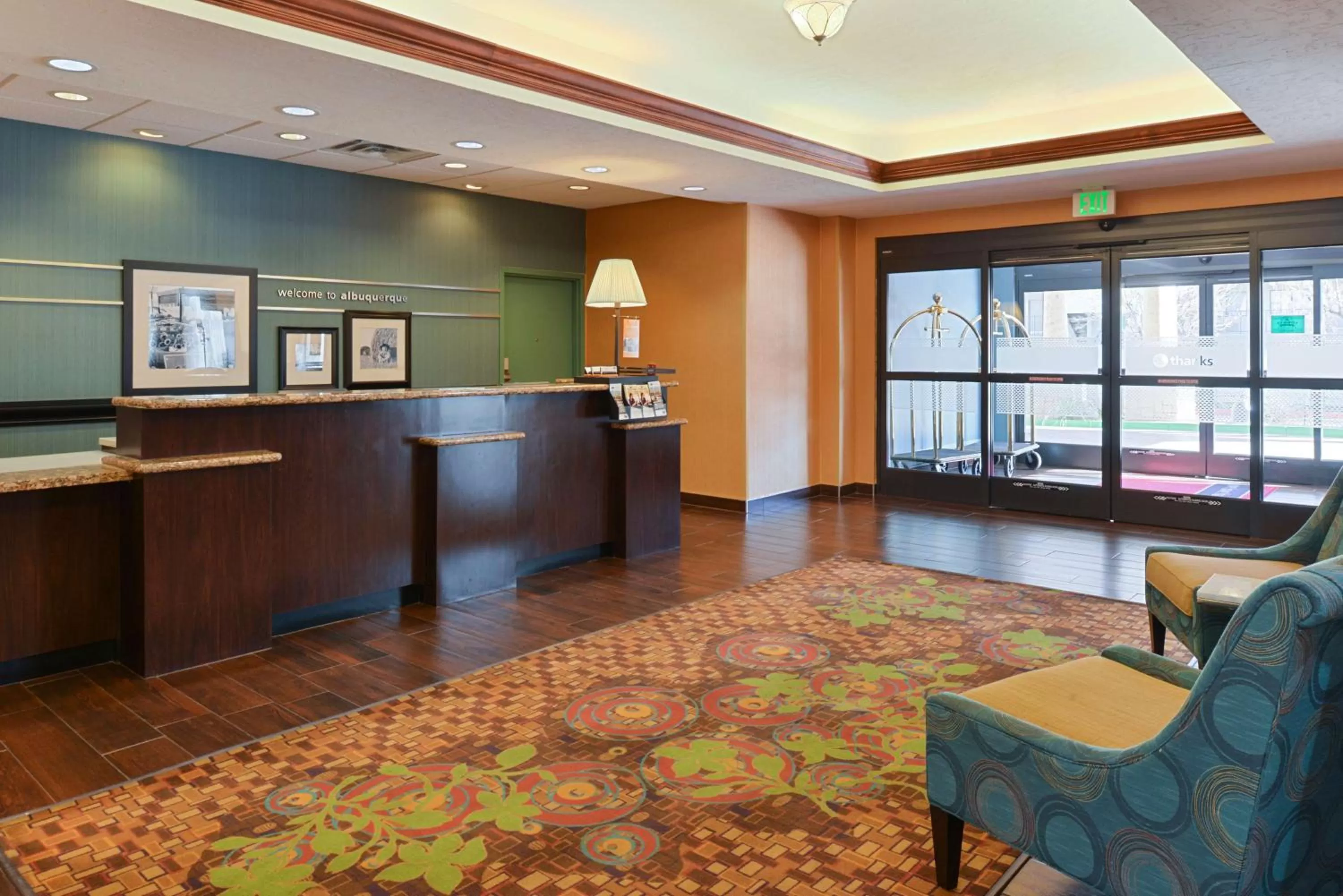 Lobby or reception in Hampton Inn & Suites - Coors Road