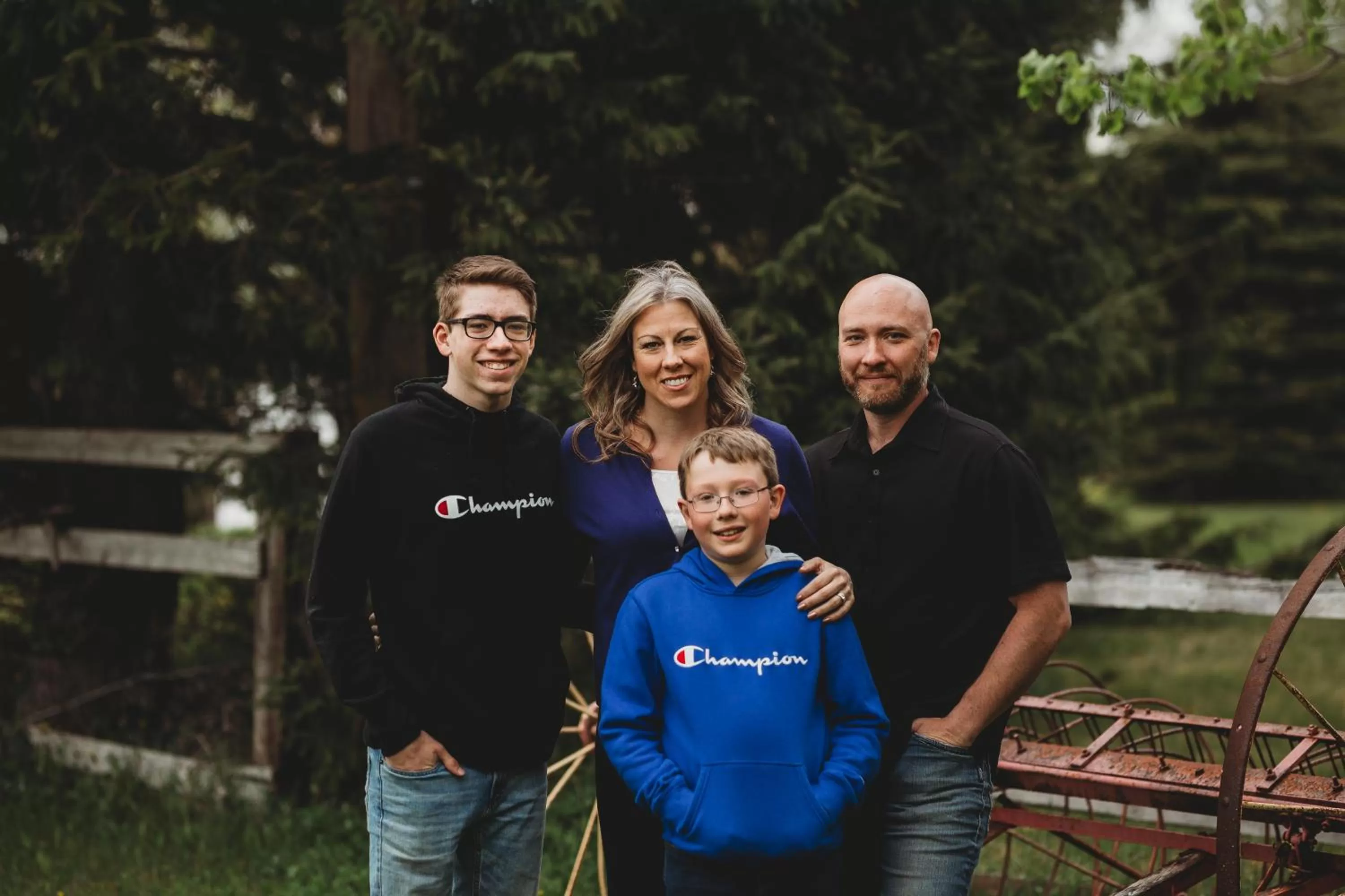 Family in Carriage House Inn Four and a Half Stars