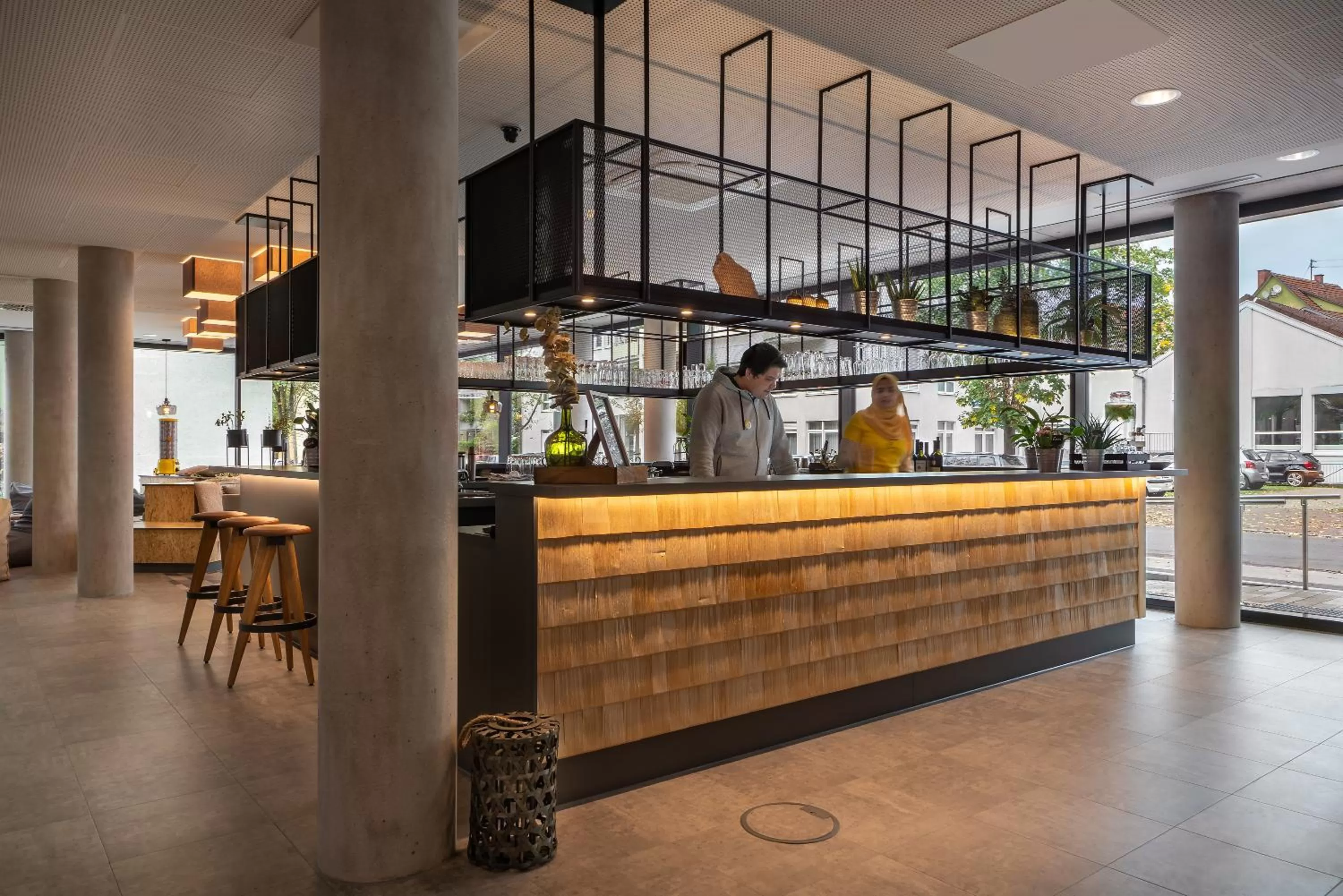 Lobby or reception in Holiday Inn - the niu, Timber Esslingen by IHG