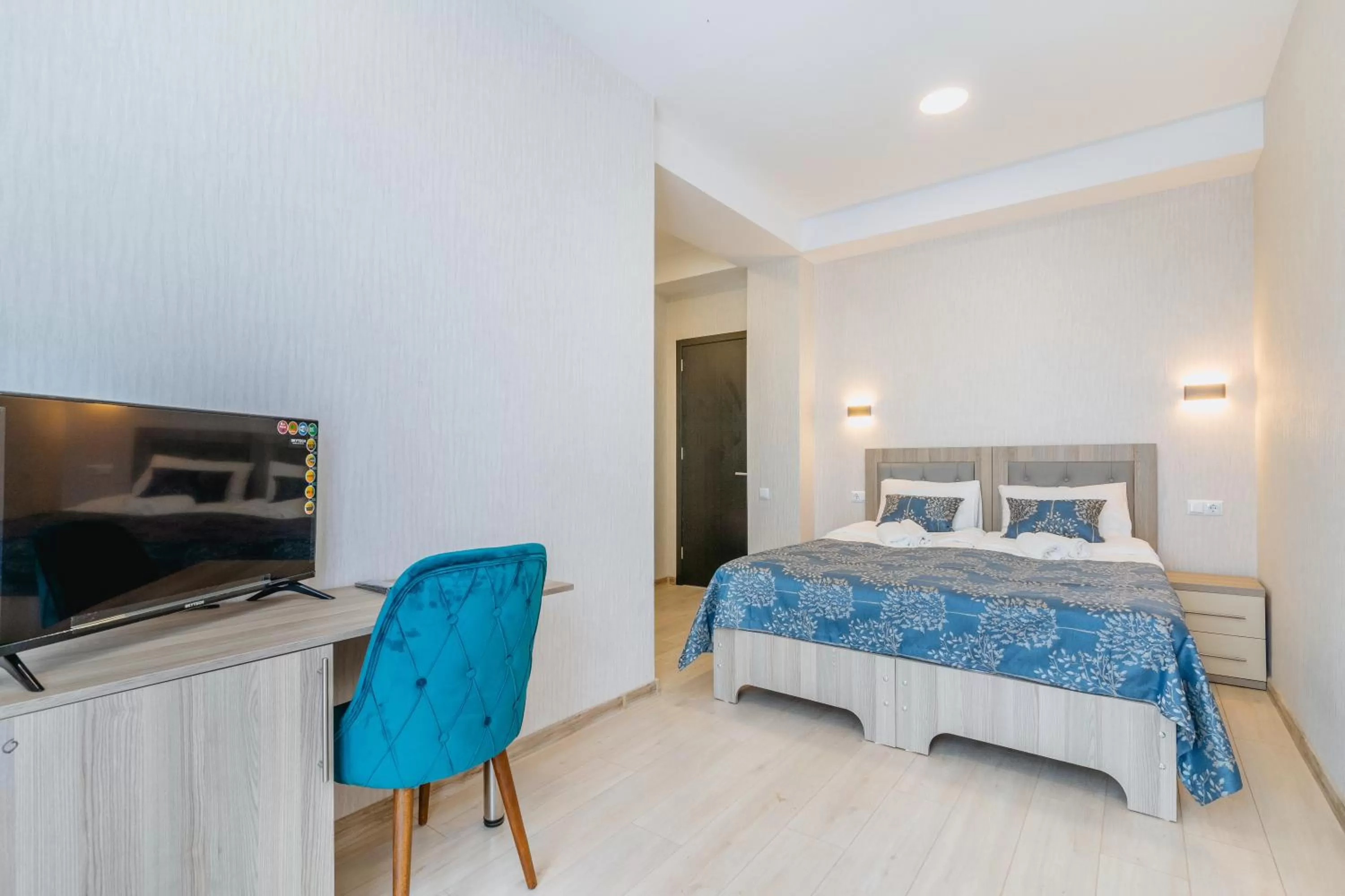 Bed in Vita Gardenia Hotel Tskaltubo