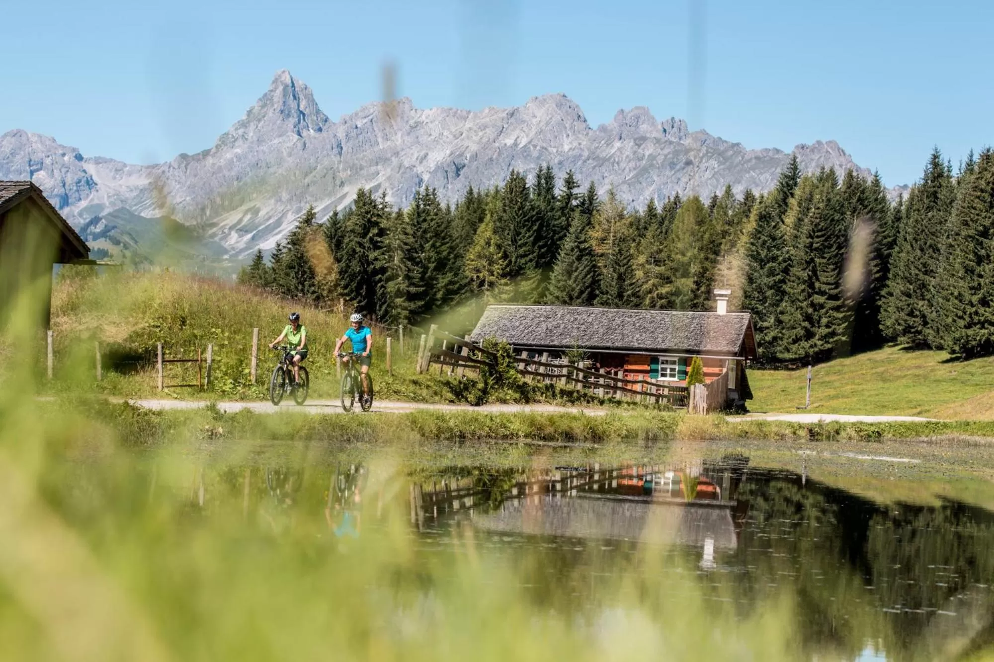 Natural landscape in Hotel Vitalquelle Montafon