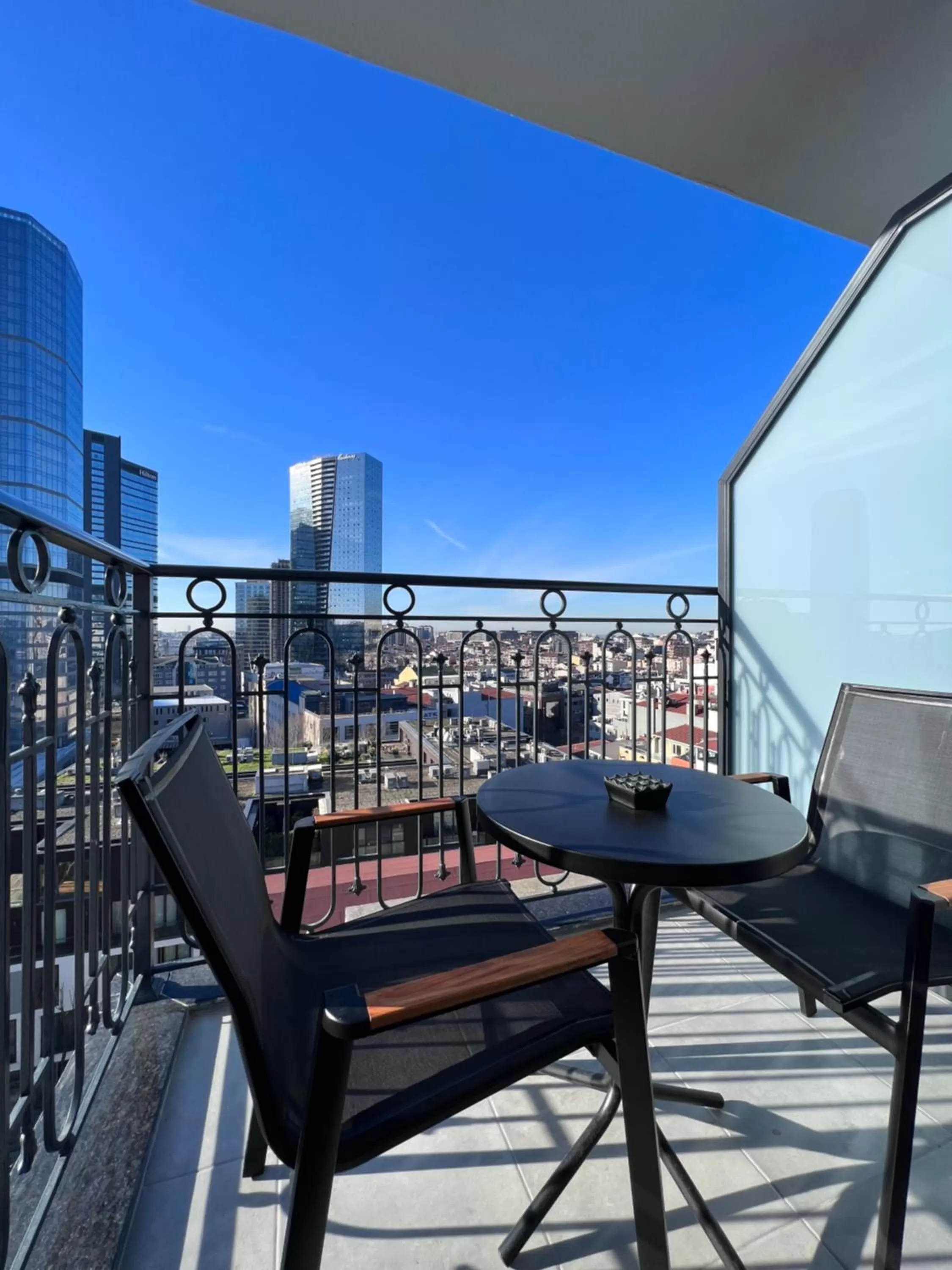 Patio in Ramada Encore by Wyndham Istanbul Sisli