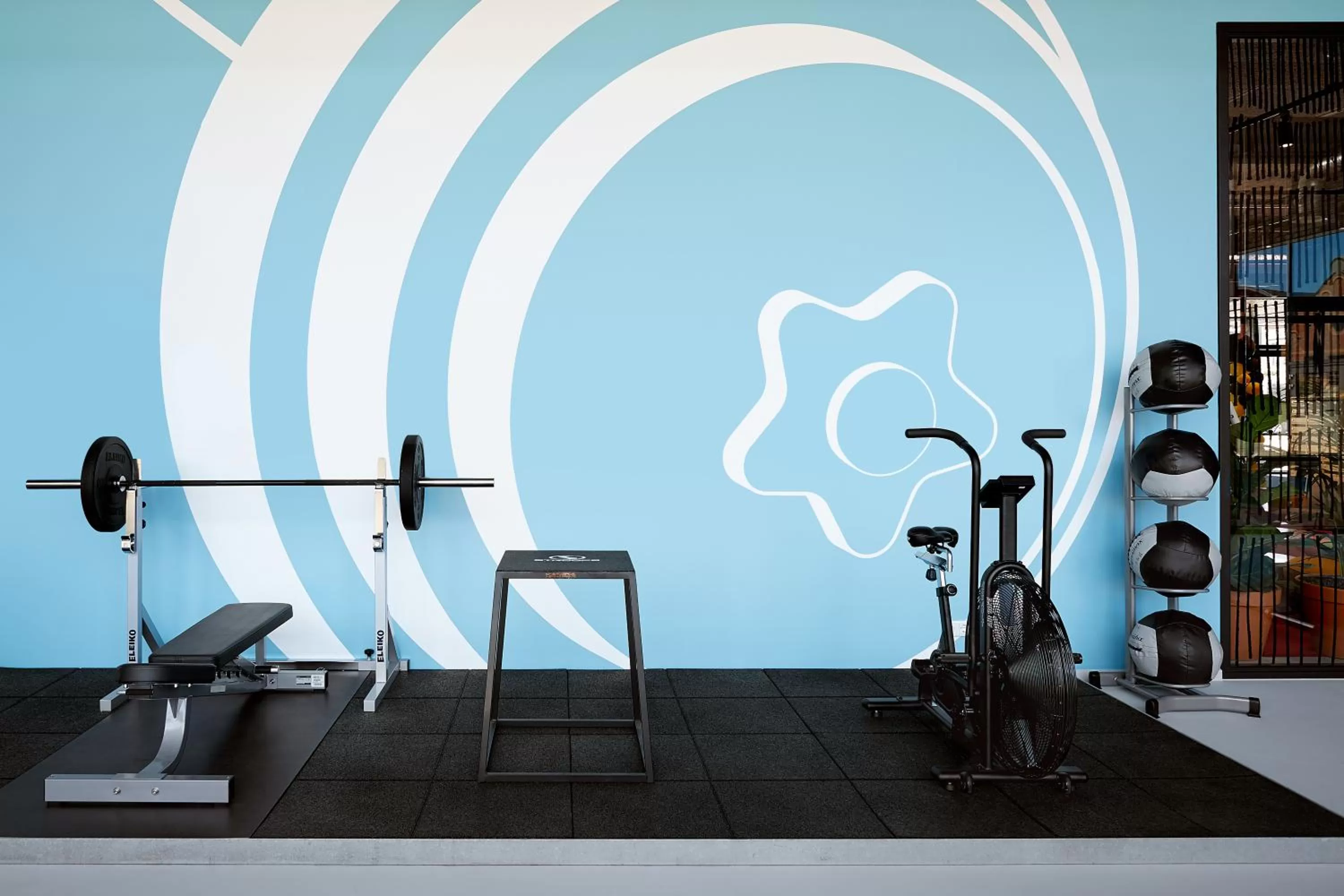 Fitness centre/facilities in The Social Hub Groningen