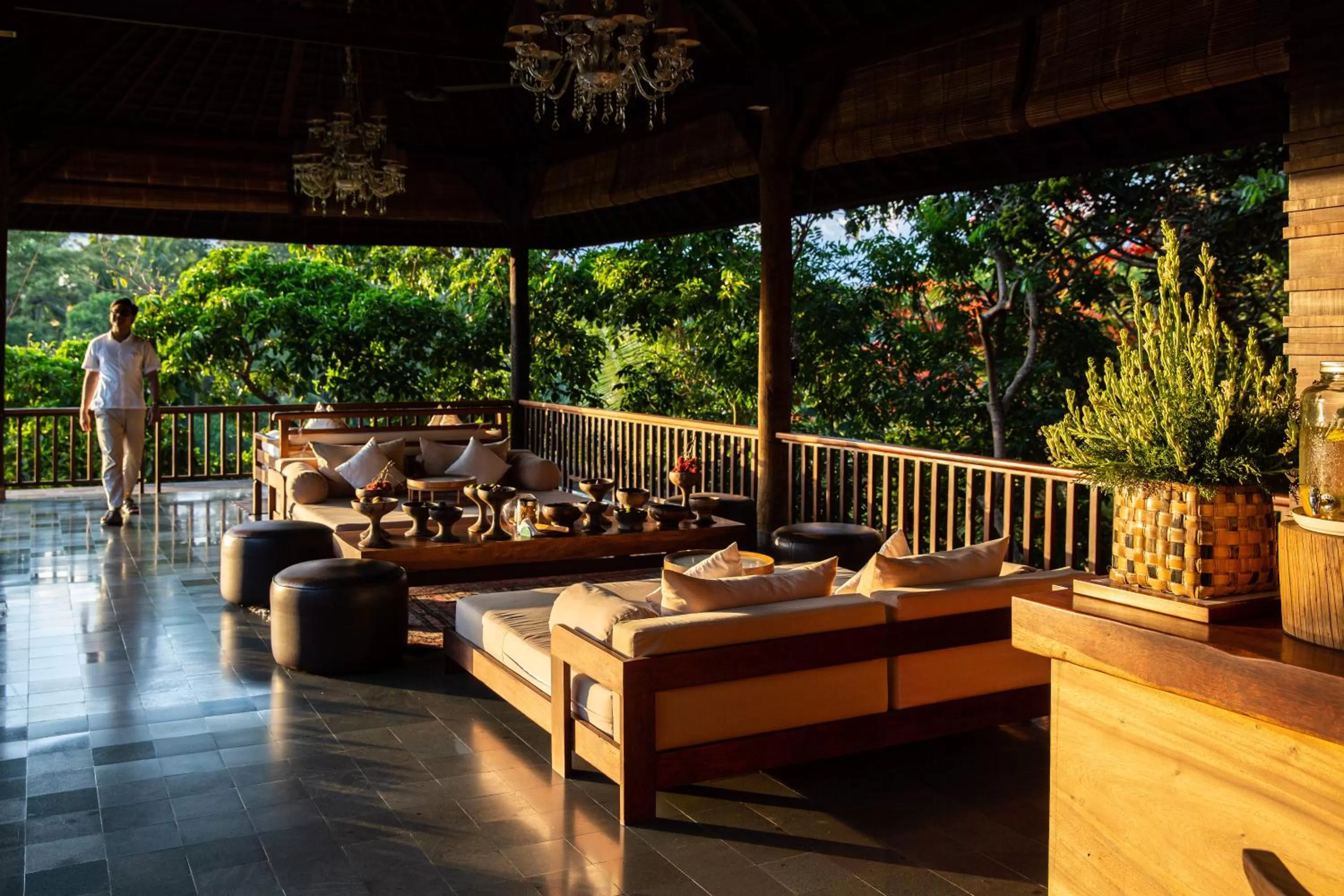 Lobby or reception in Komaneka at Bisma Ubud