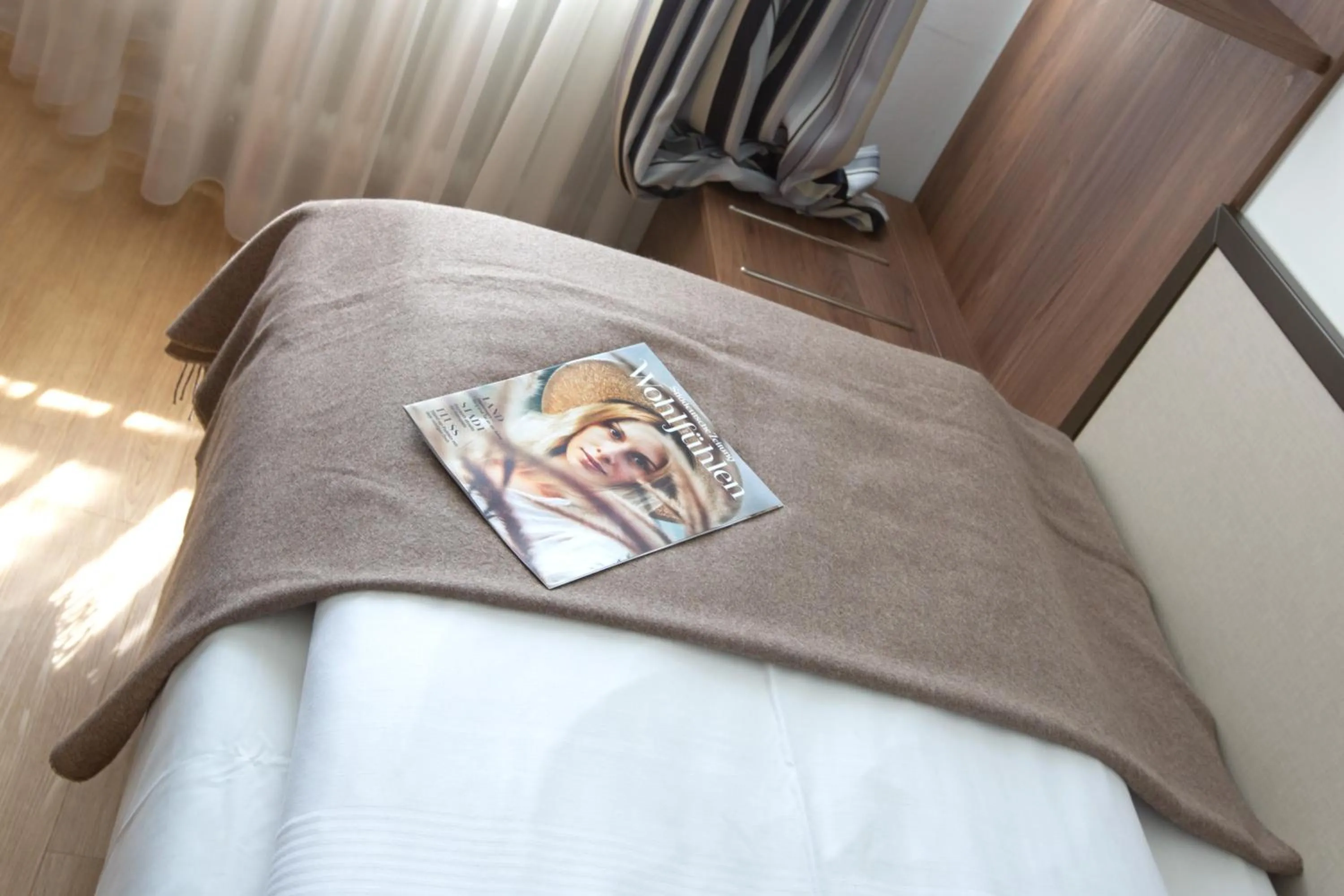 Bed in Hotel Aurbacher Hof GmbH