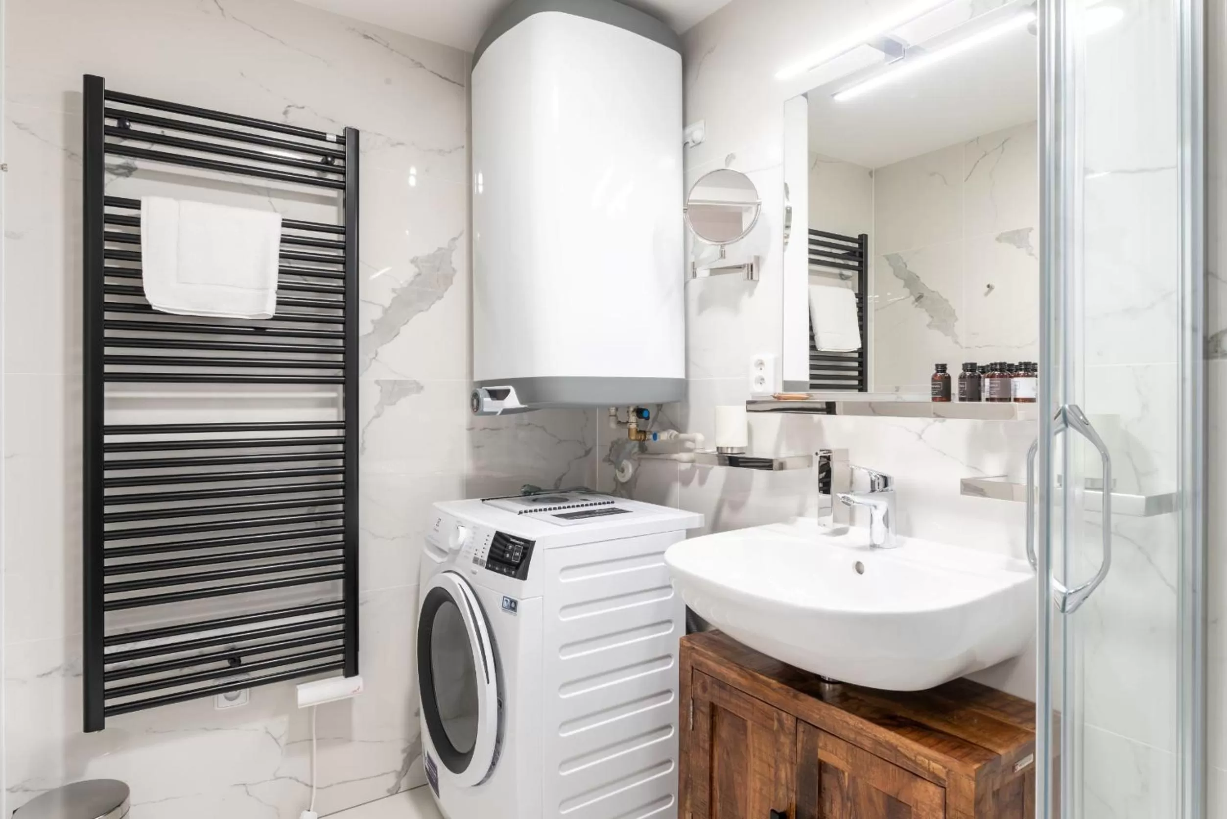 Shower, Bathroom in Resort Vrchlabí